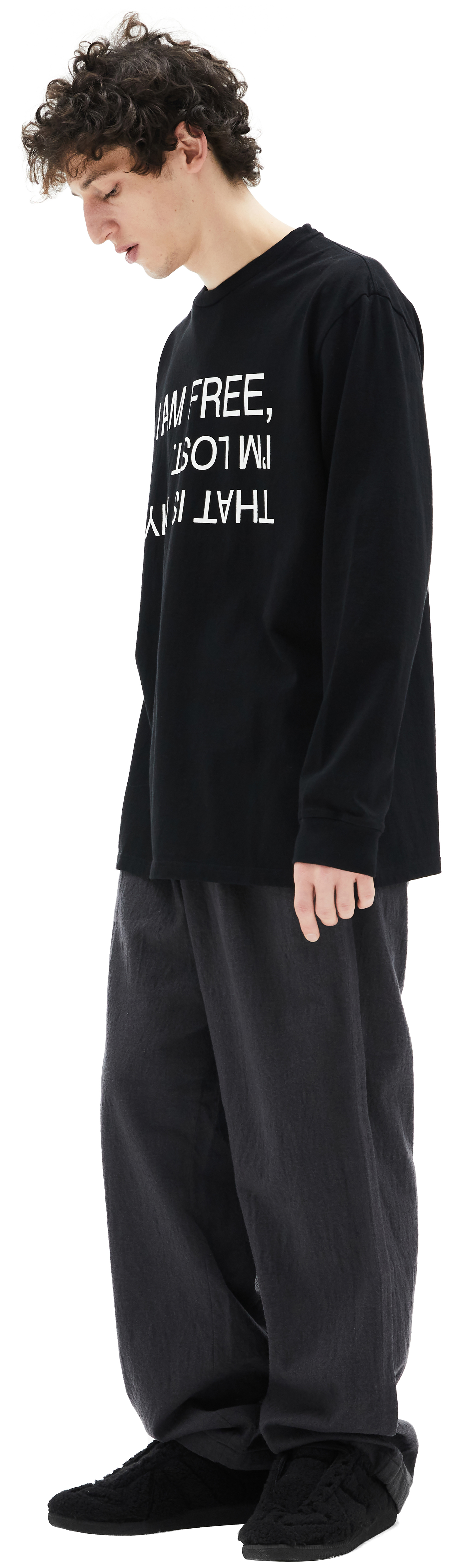 Undercover Black Printed Longsleeve