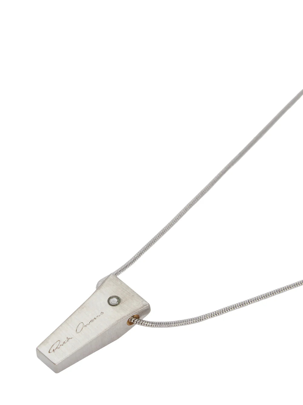 DRKSHDW by Rick Owens Mini Crystal-Pendant Necklace