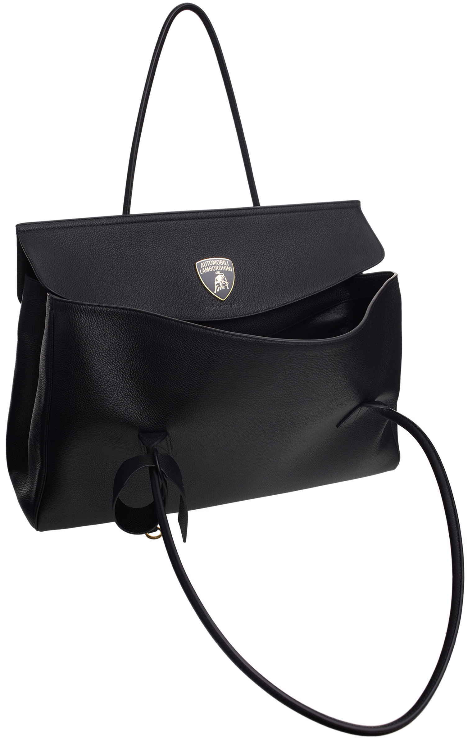 Buy Balenciaga women black x lamborghini carrie carry all bag for
