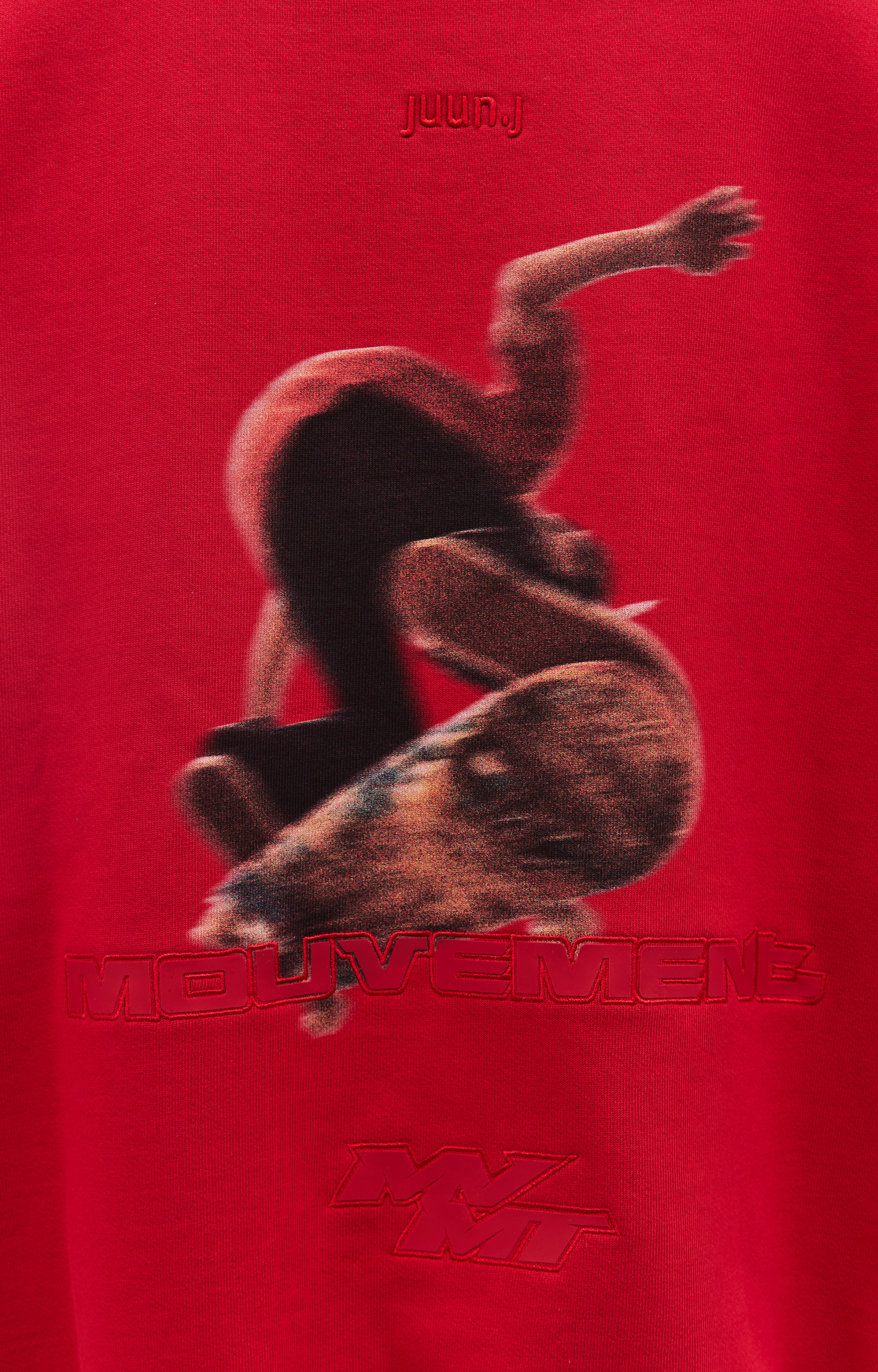 Juun.J Cotton \'Mouvement\' sweatshirt