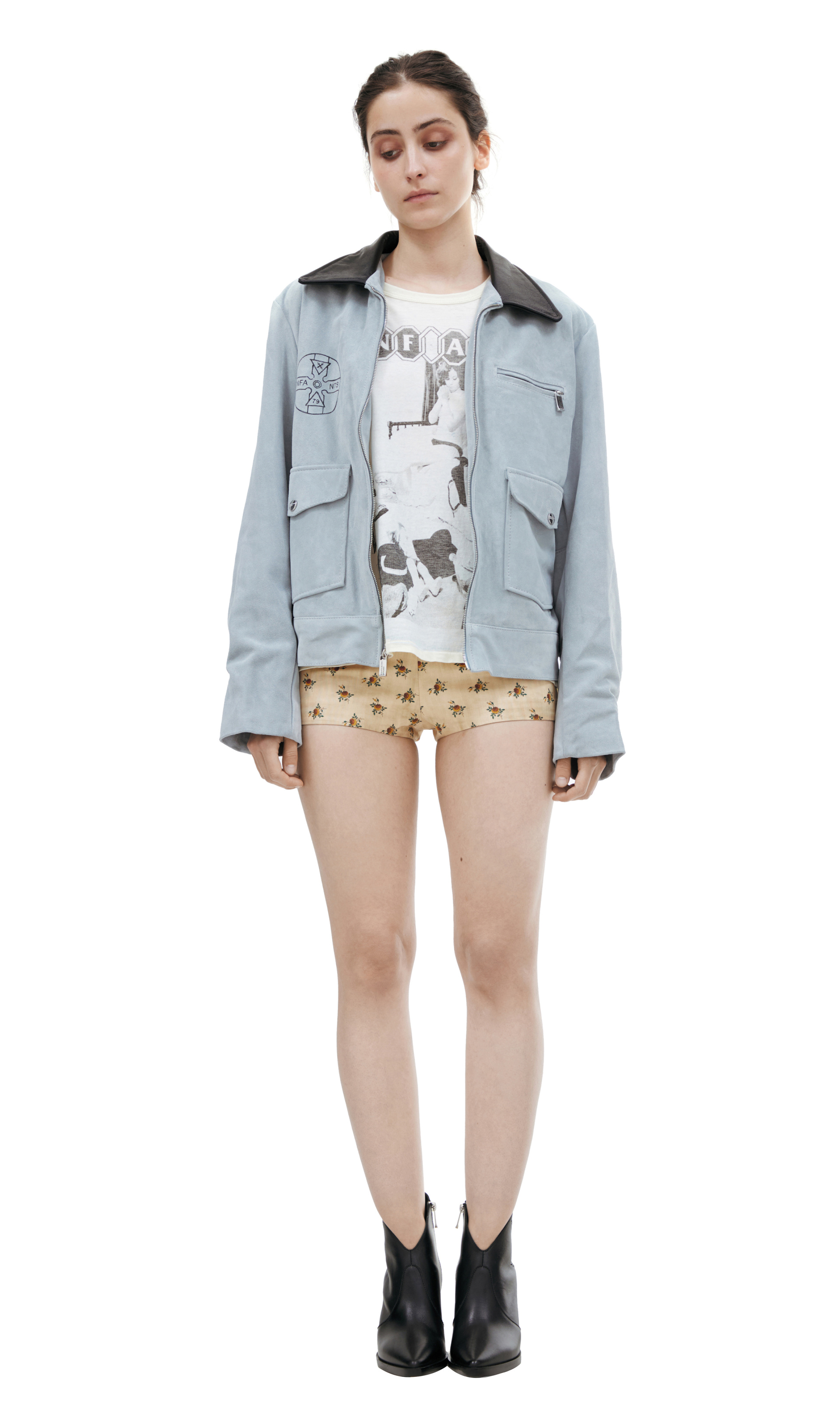 Enfants Riches Déprimés Jacket with a turn-down collar