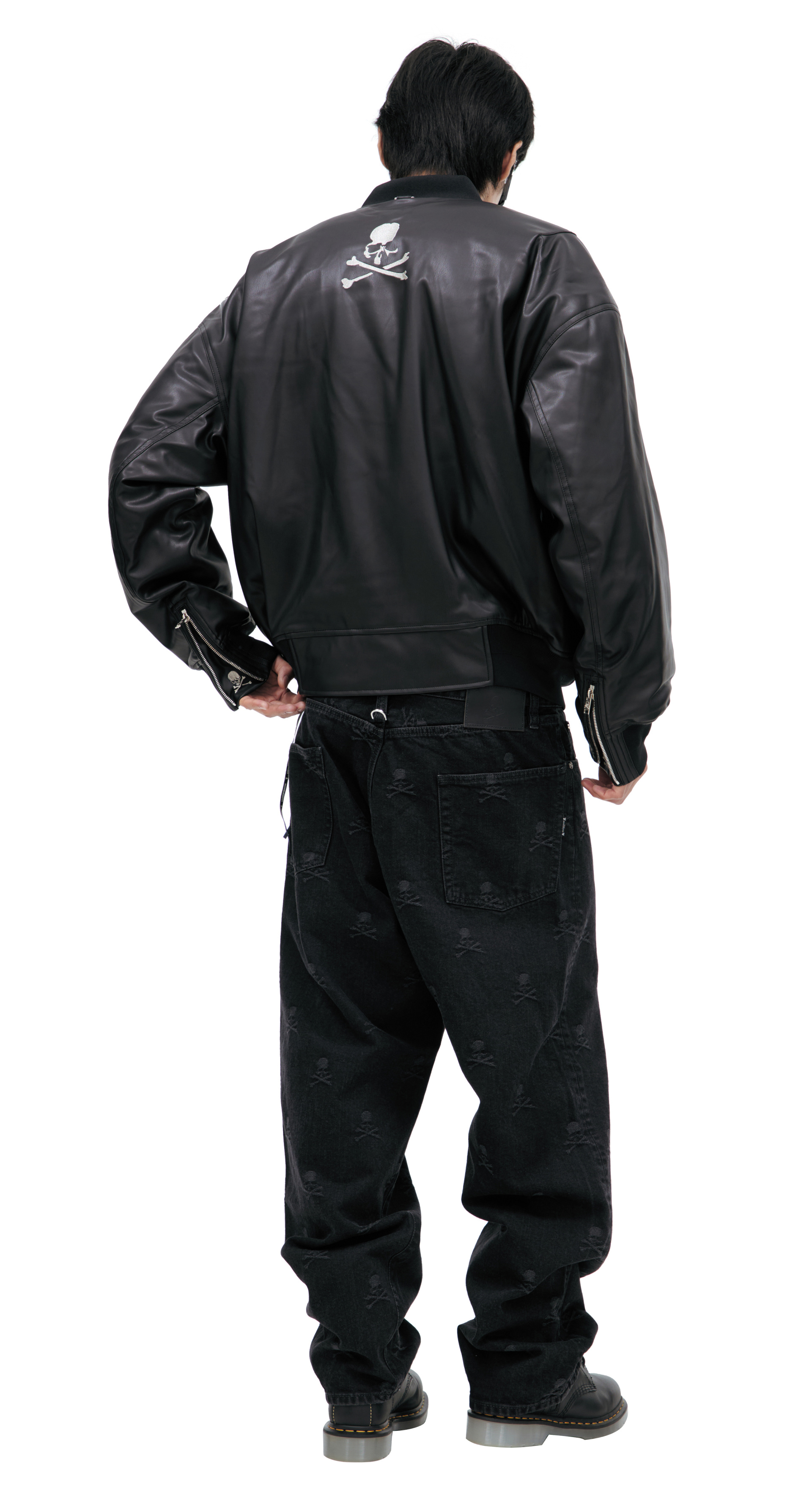 Mastermind WORLD Black jacket with logo