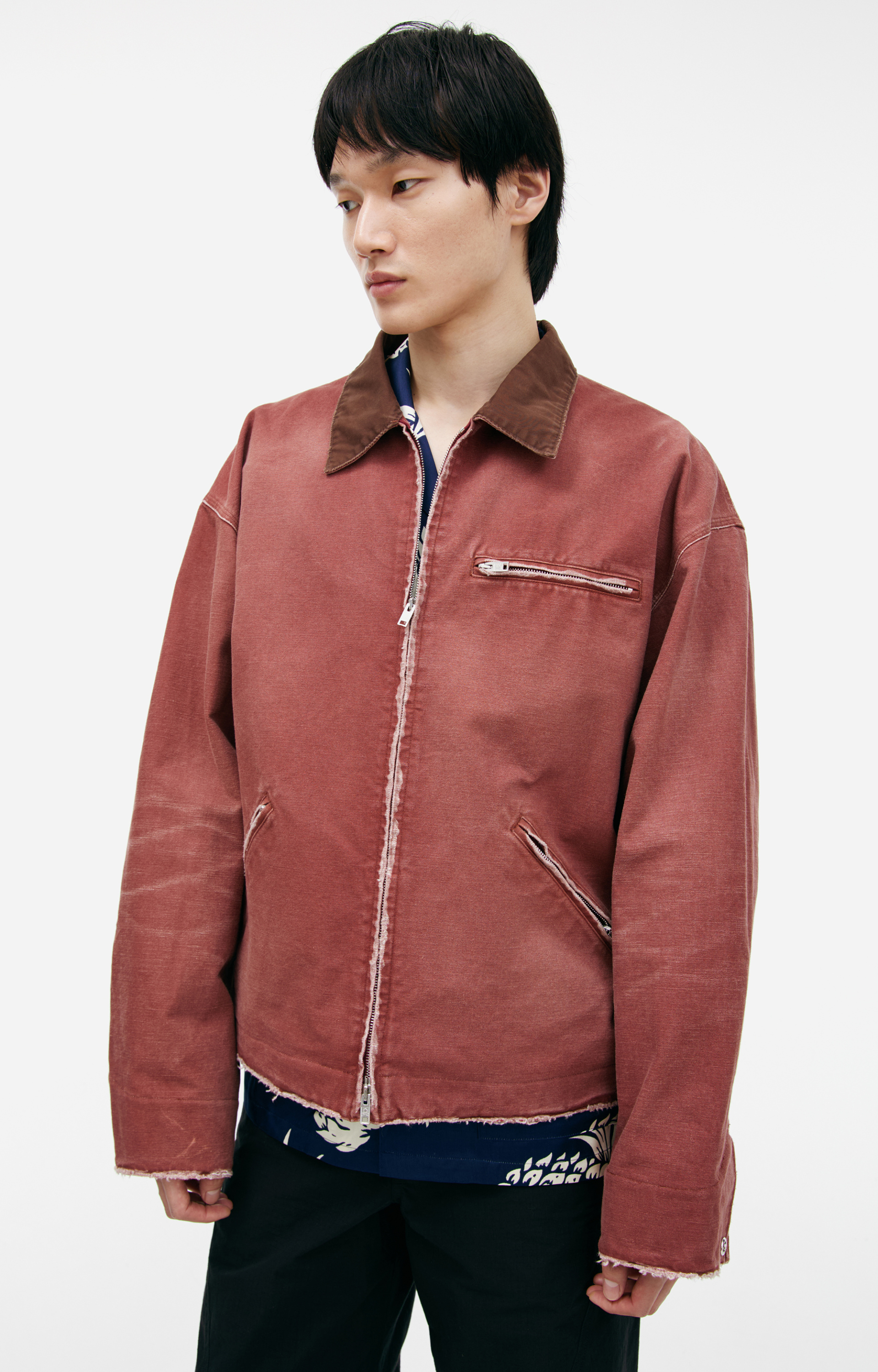 Mastermind WORLD Jacket with raw edges