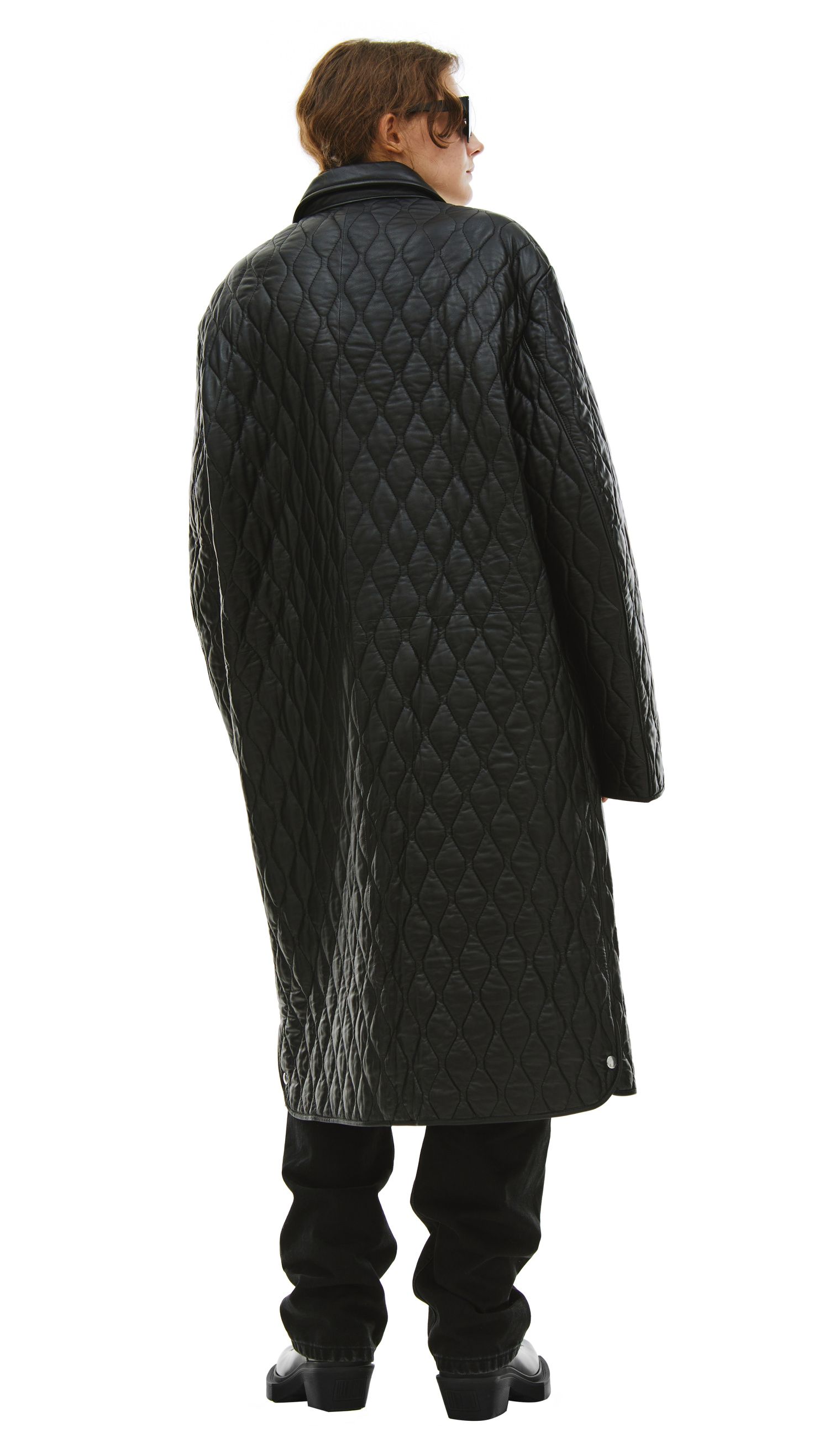 VTMNTS Quilted leather coat
