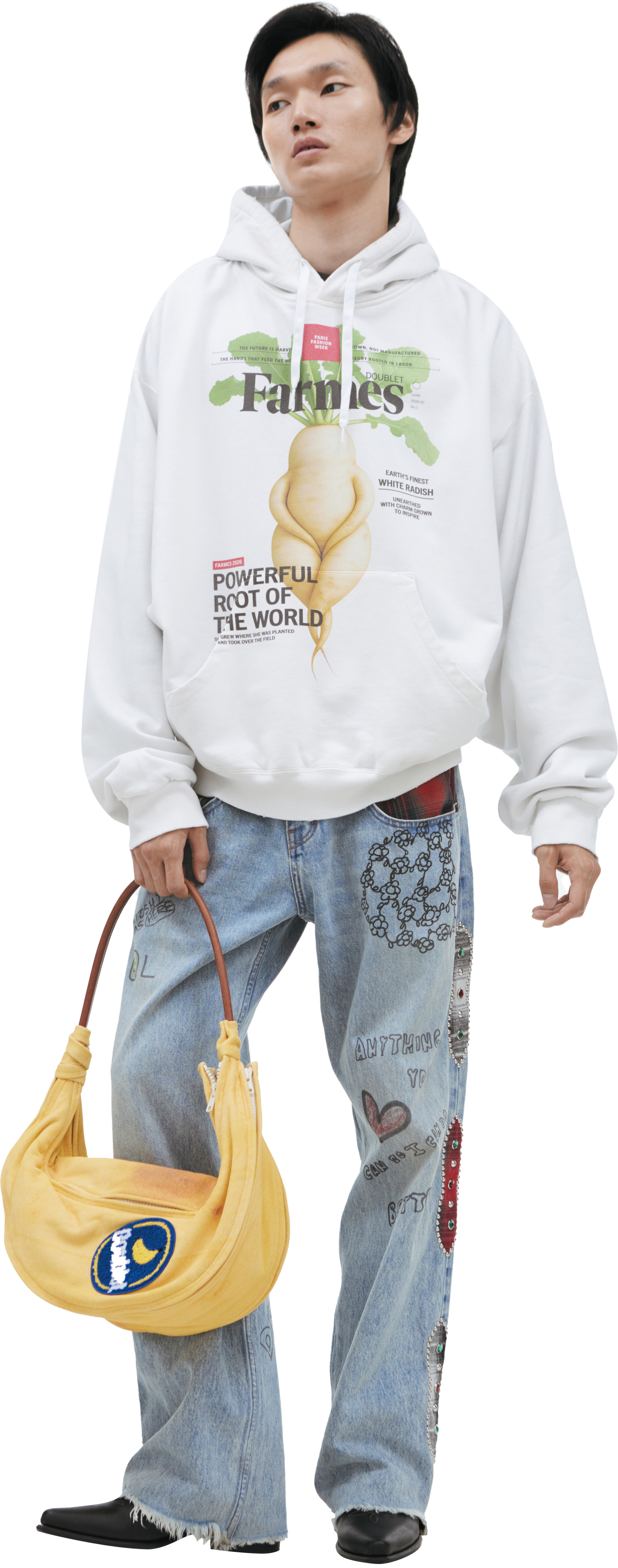 Doublet FARMES MAGAZINE Hoodie