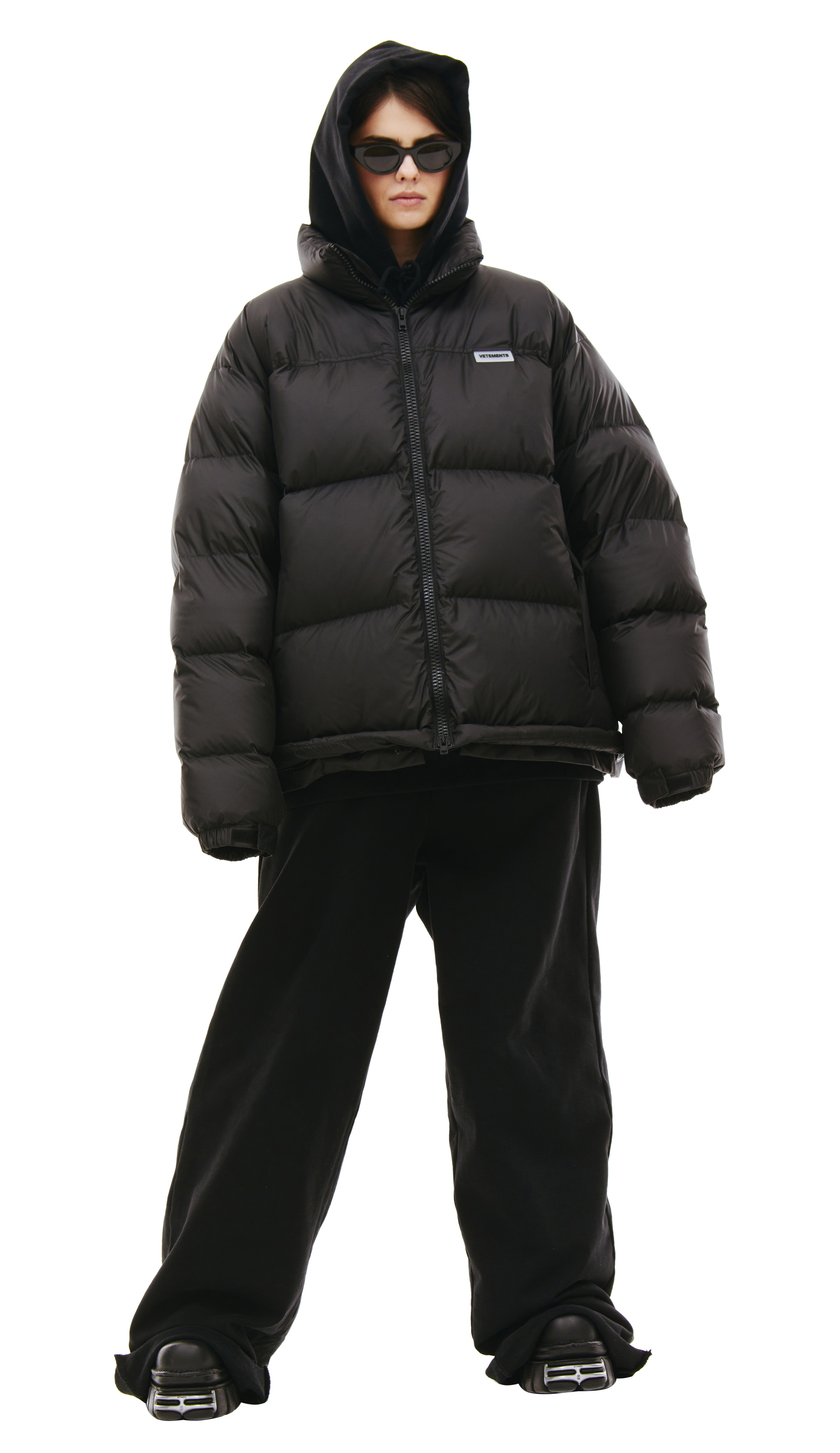 VETEMENTS Transformer maxi padded coat