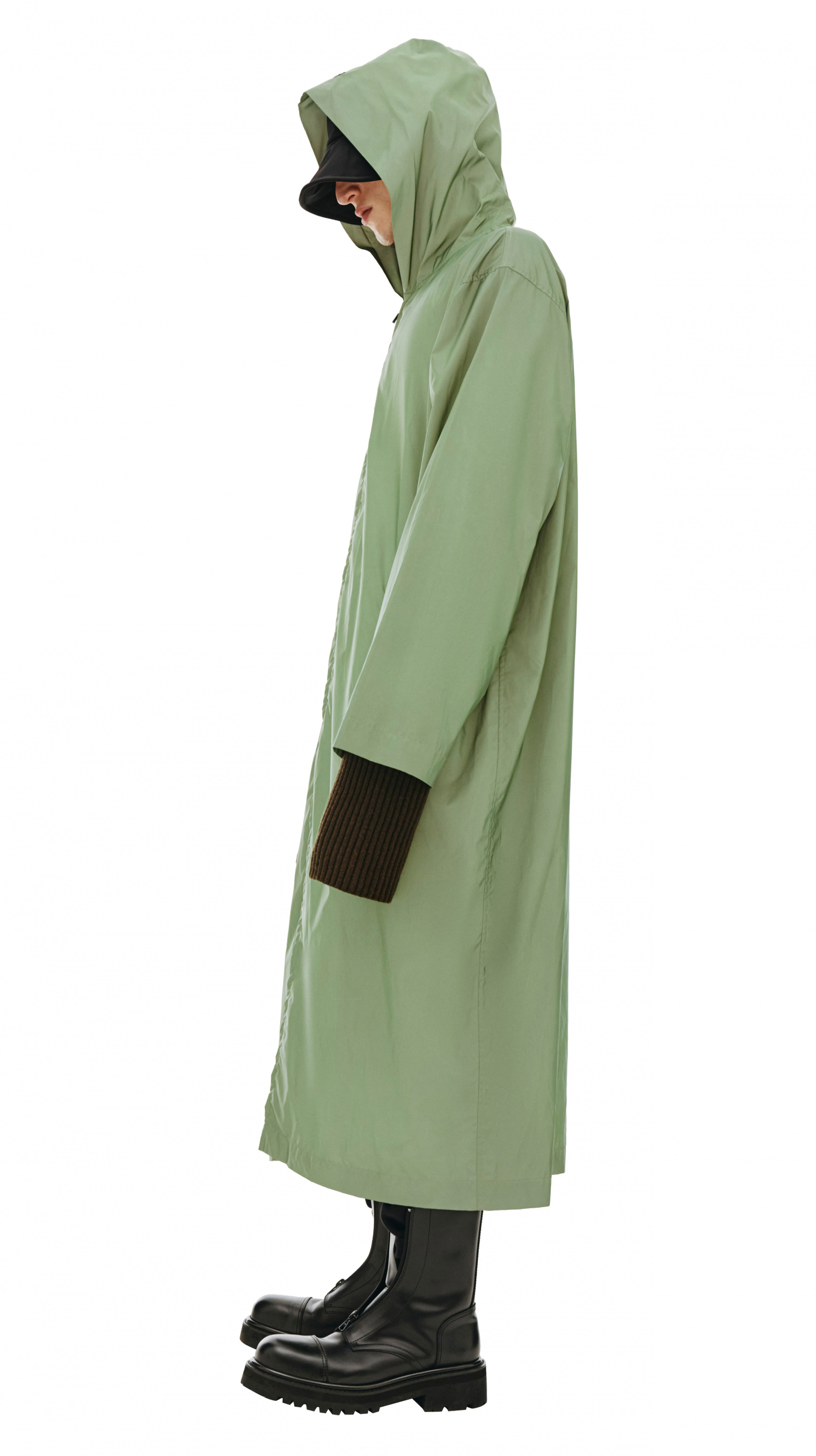 Fear of God Green Reflective Hooded Coat
