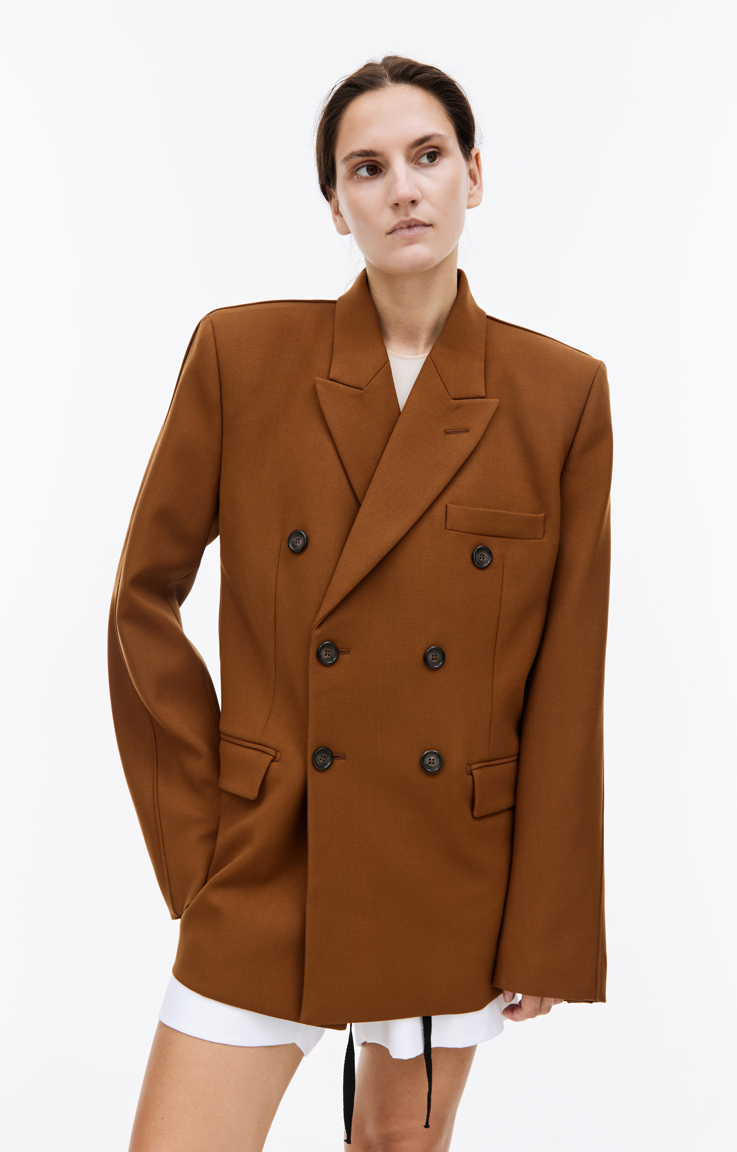 VTMNTS Brown wool blazer