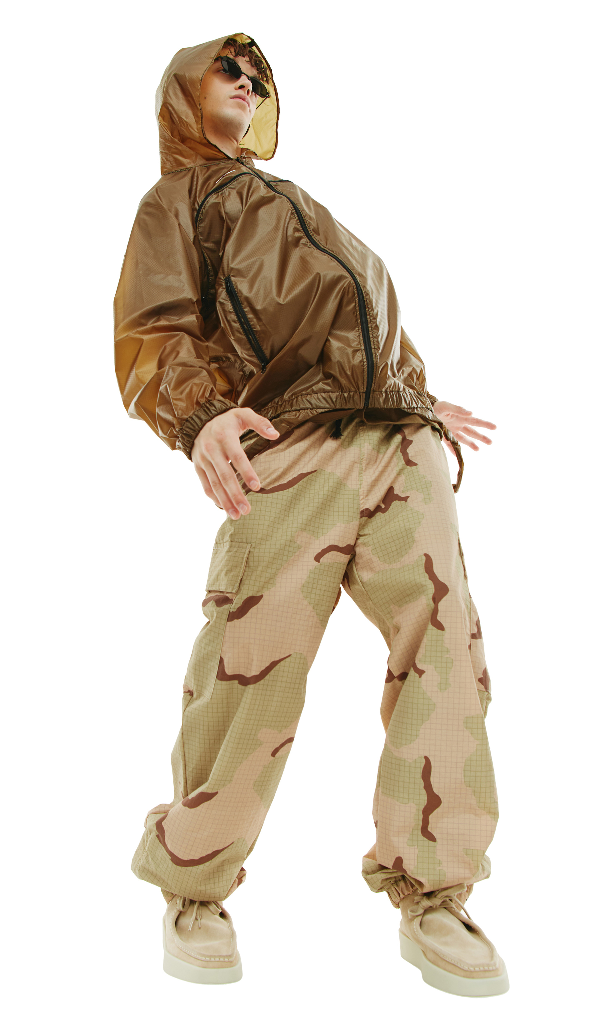 Undercover Convertible bag jacket