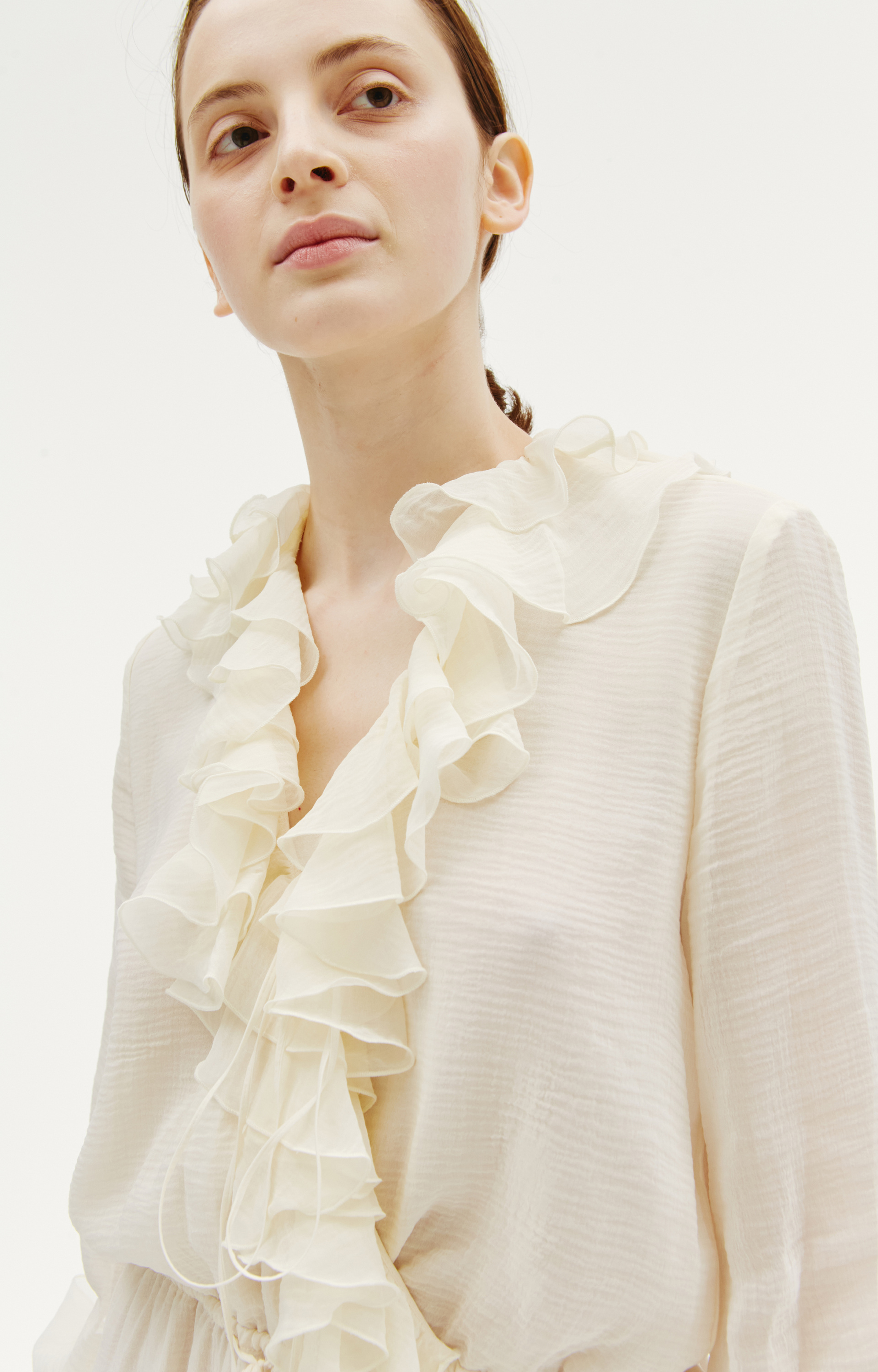 Blumarine Ruffle Mini Dress