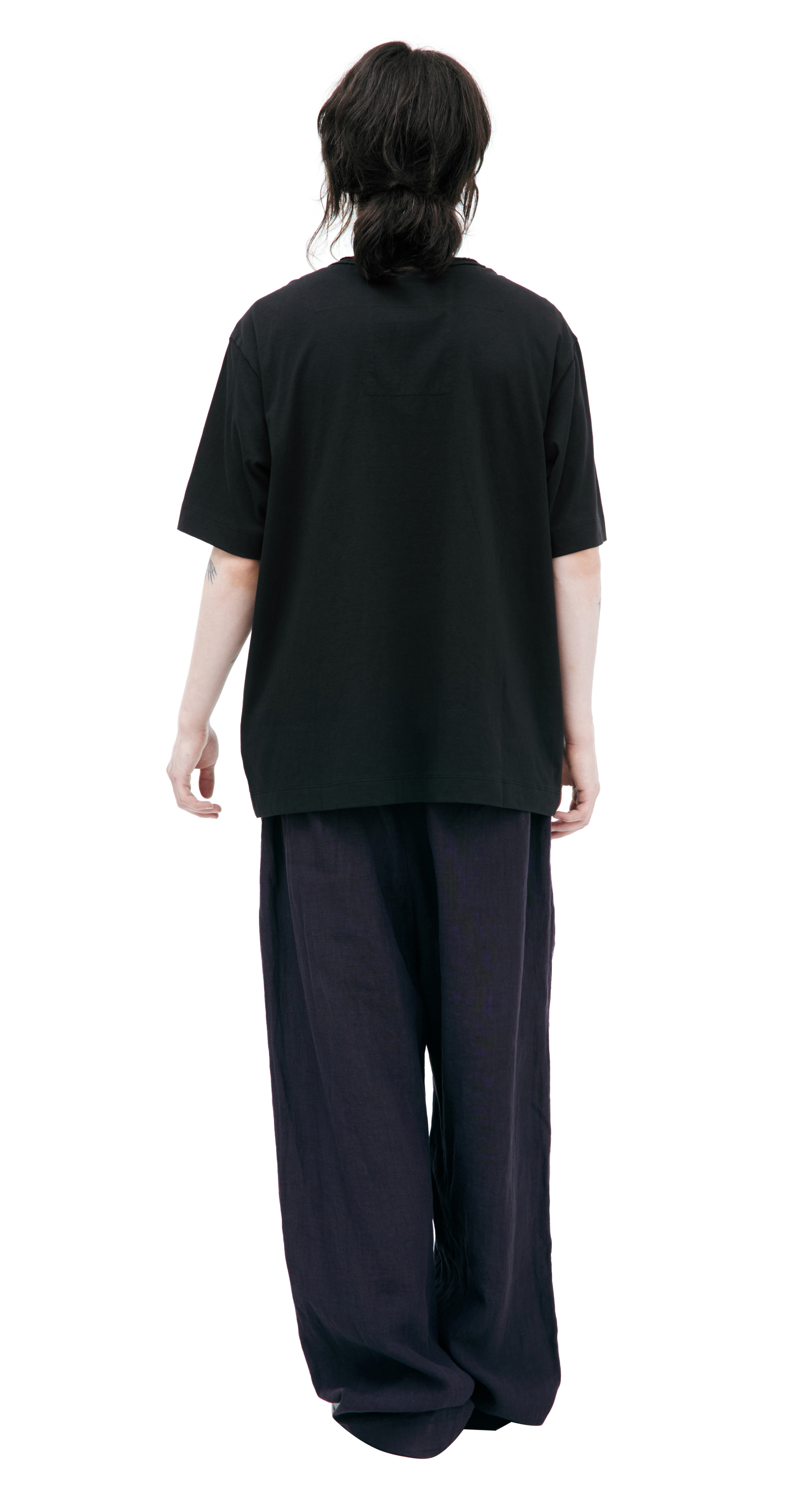 Ziggy Chen Футболка-0M2520206 принт ziggys на груди, черн