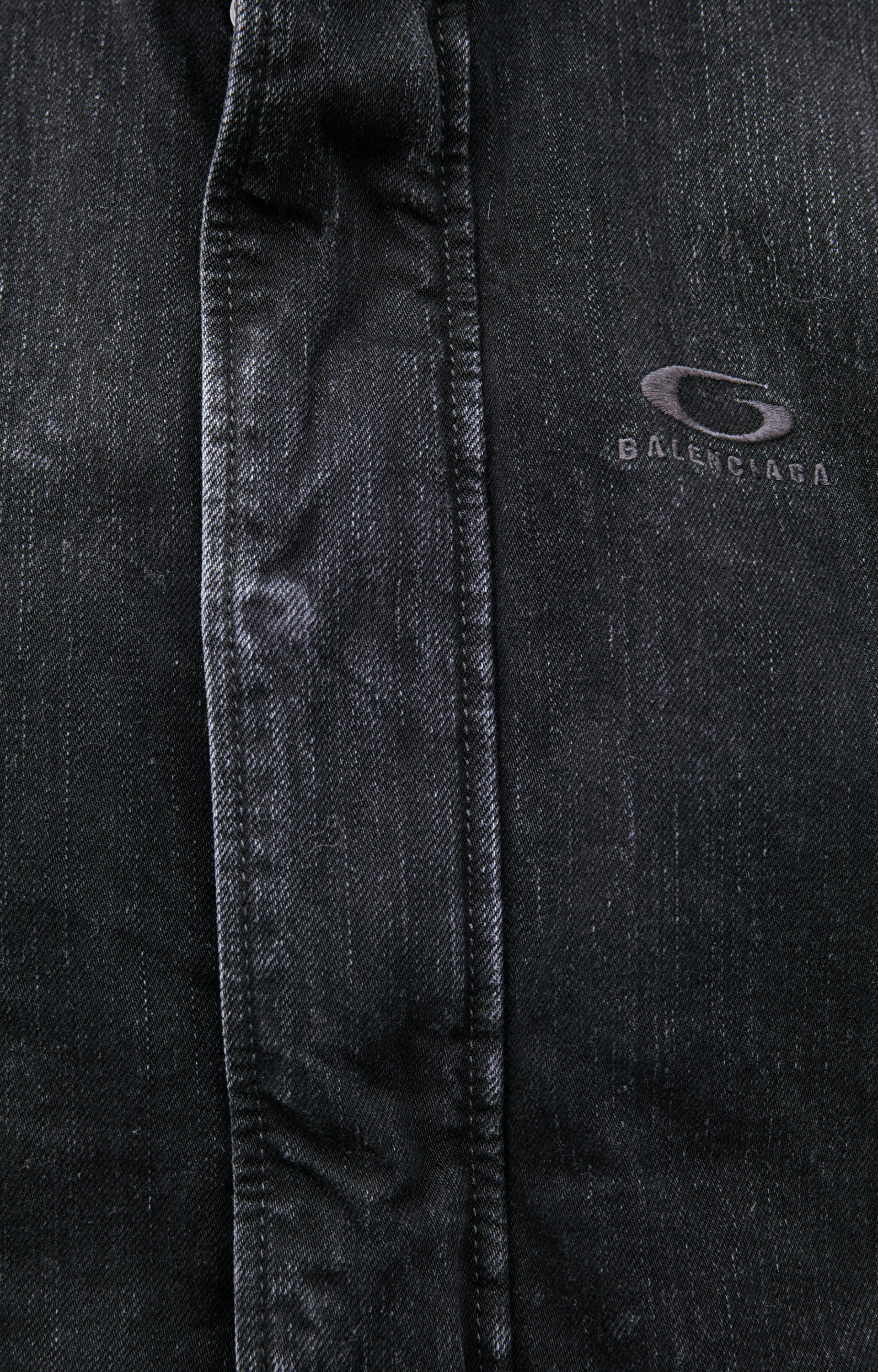 Balenciaga Black logo jacket