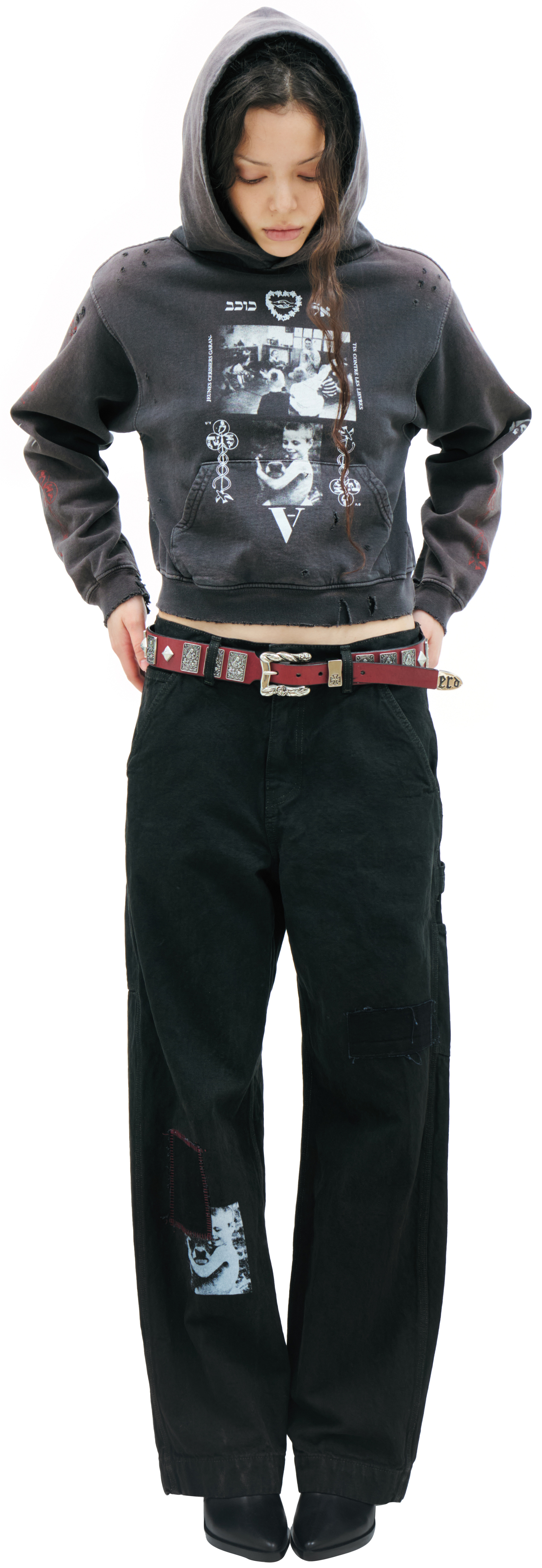 Enfants Riches Déprimés CARPENTER Jeans with Patches