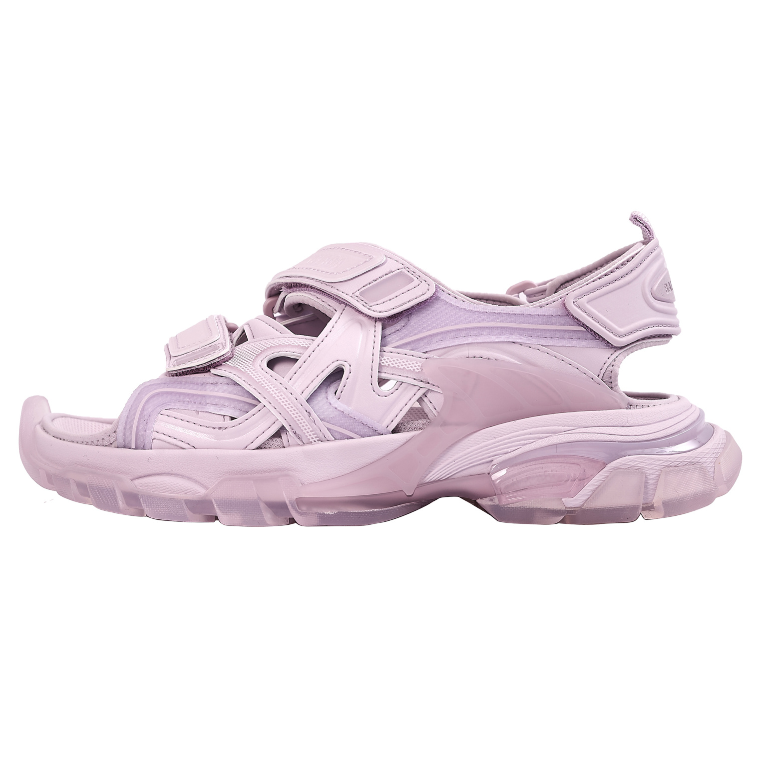 Balenciaga Lilac Track Sandals