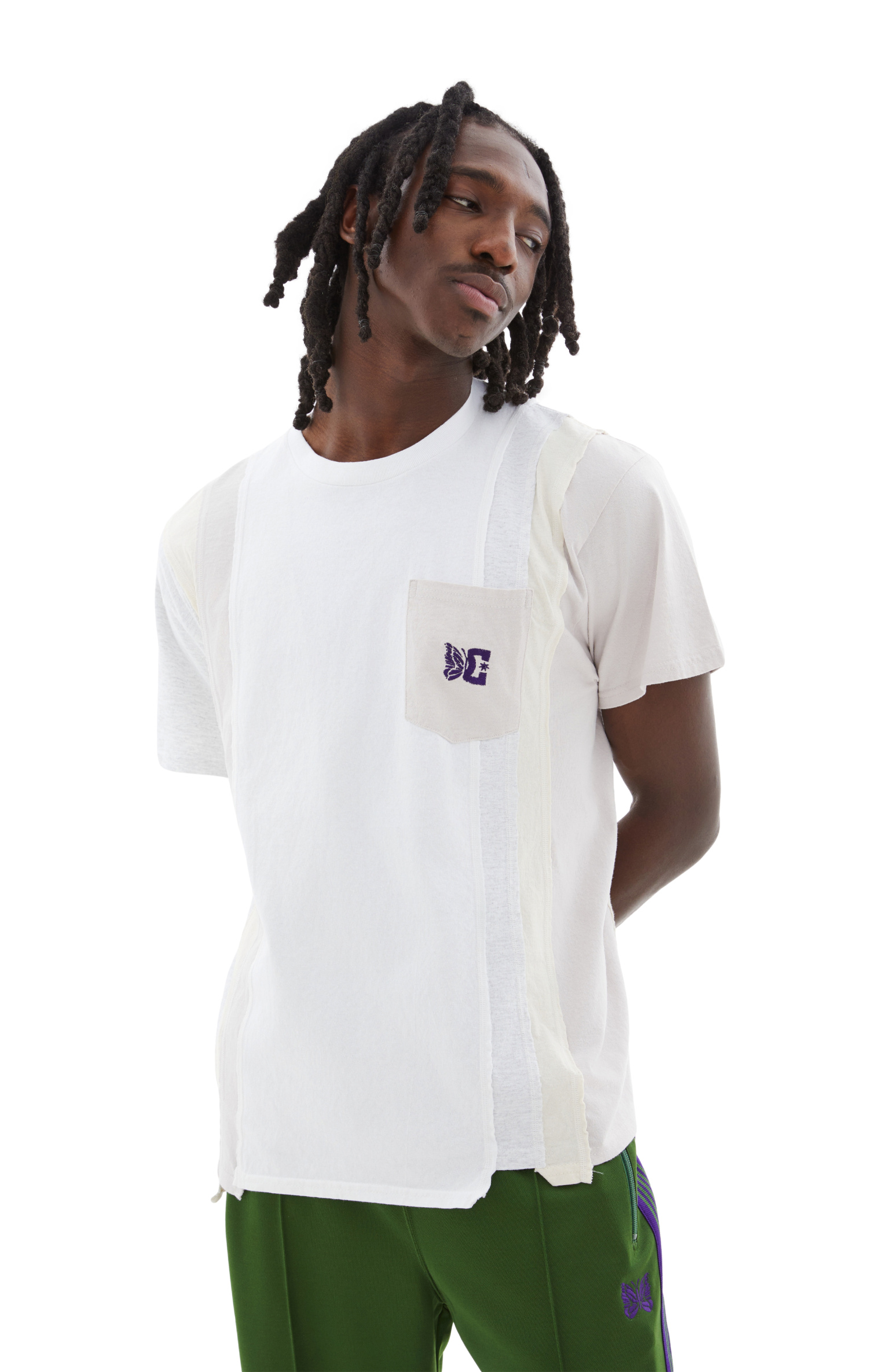 Needles T-shirt with logo