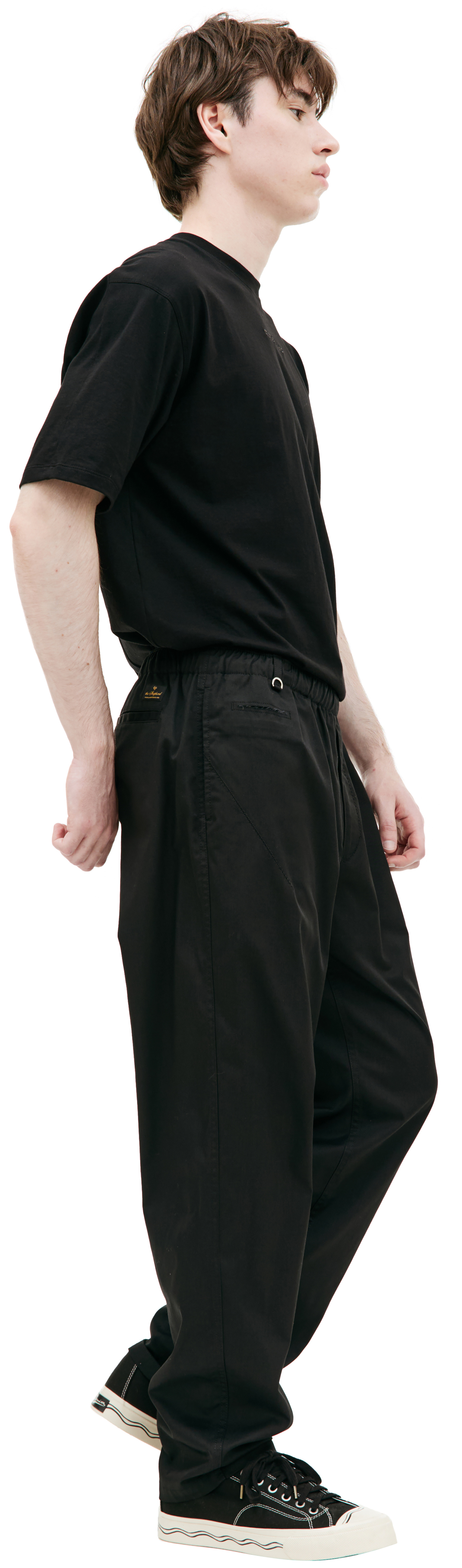 Undercover Embroidered logo trousers