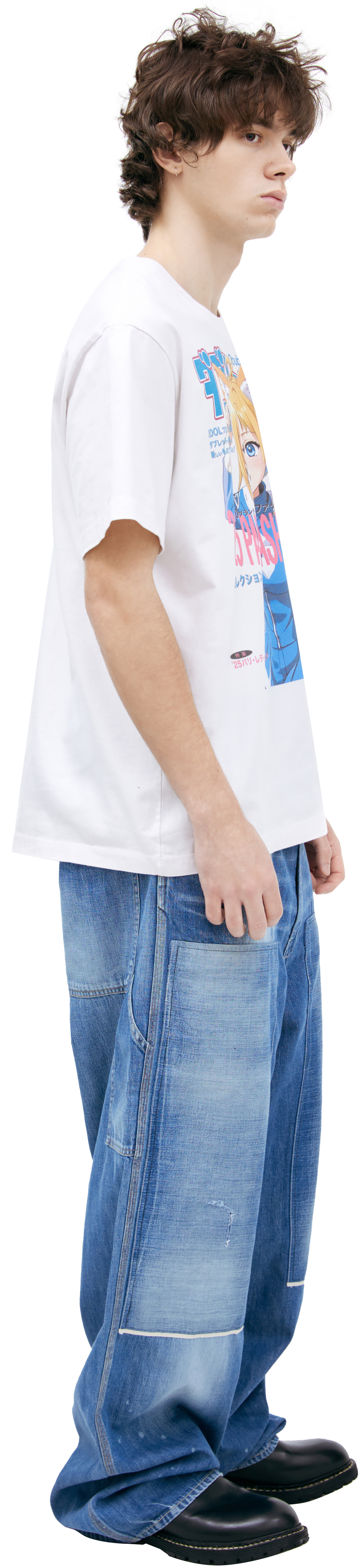 Doublet White print T-shirt