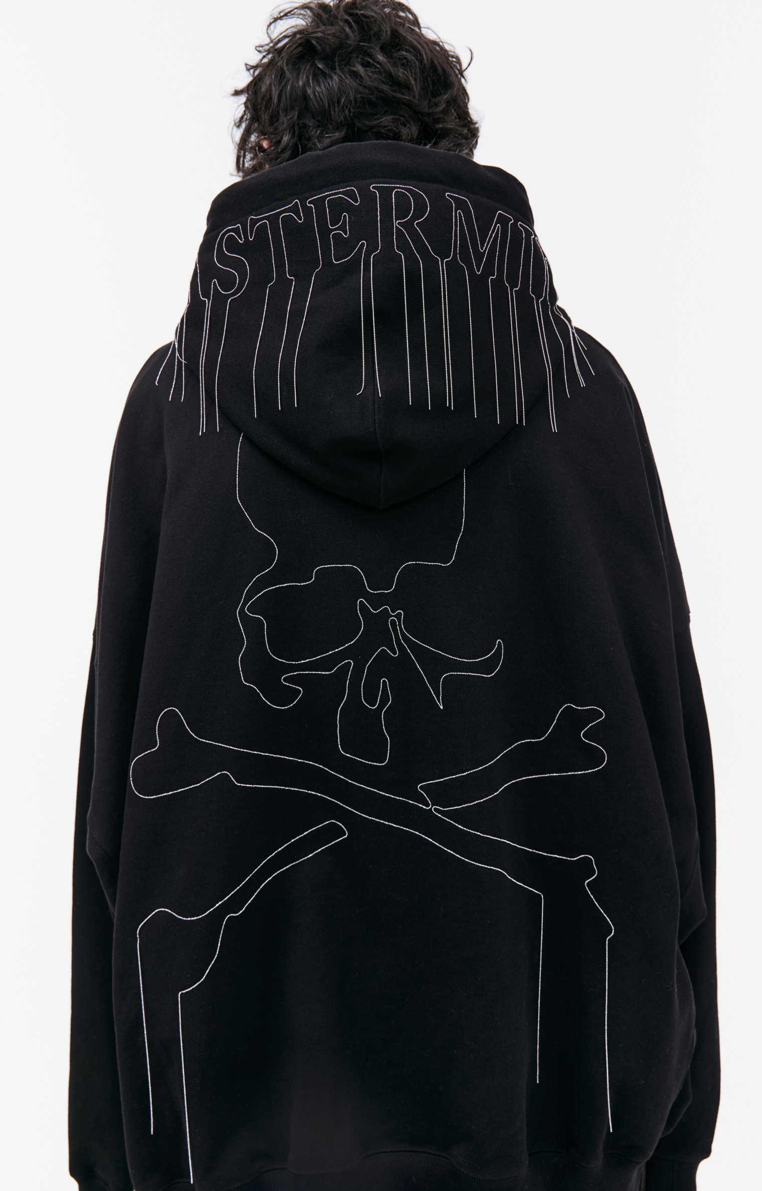 Mastermind WORLD Black zip up hoodie
