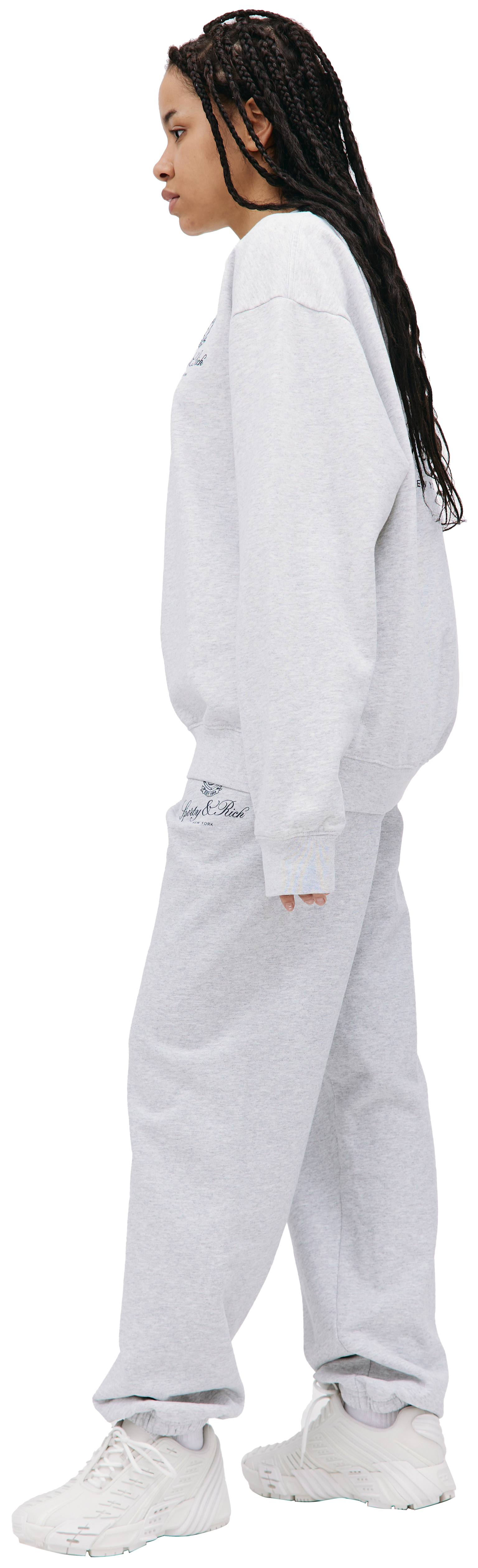 SPORTY & RICH Grey Vendome sweatshirt