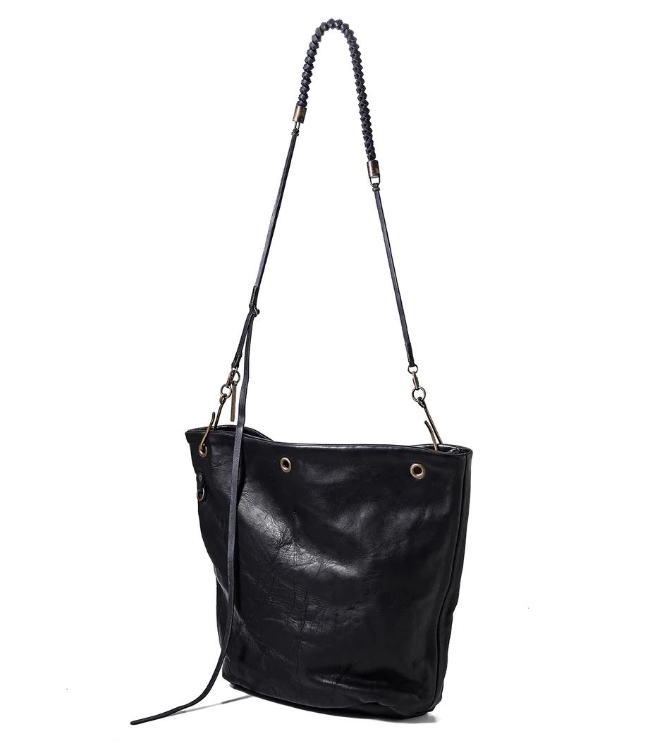 Ziggy Chen Leather bag with a thin strap