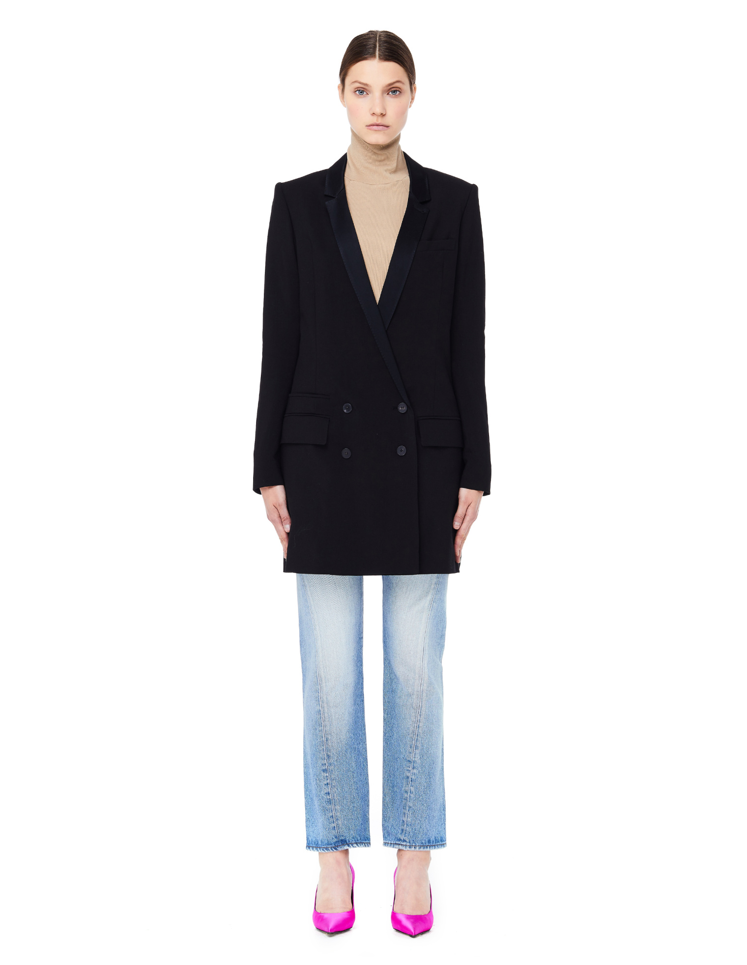 Haider Ackermann Двубортный жакет из шерсти