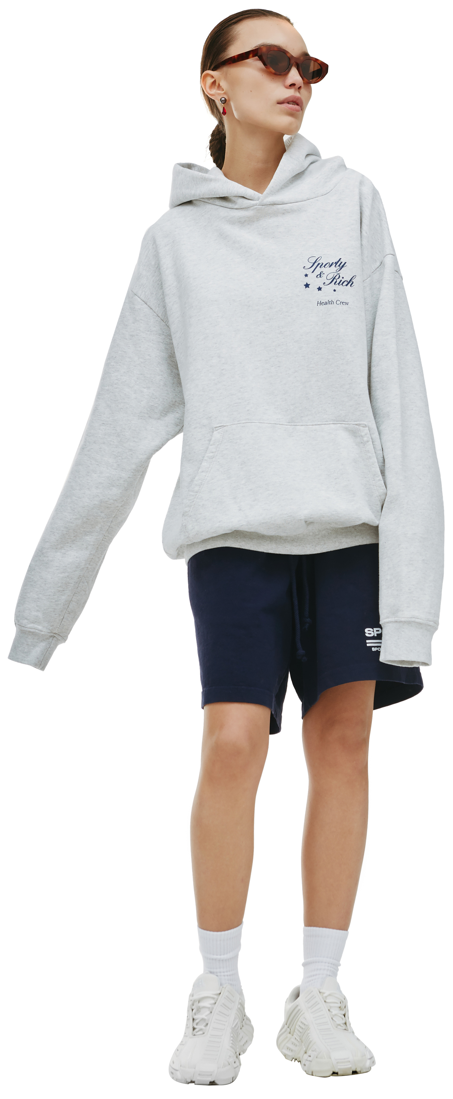 SPORTY & RICH Hoodie Star Health Crew