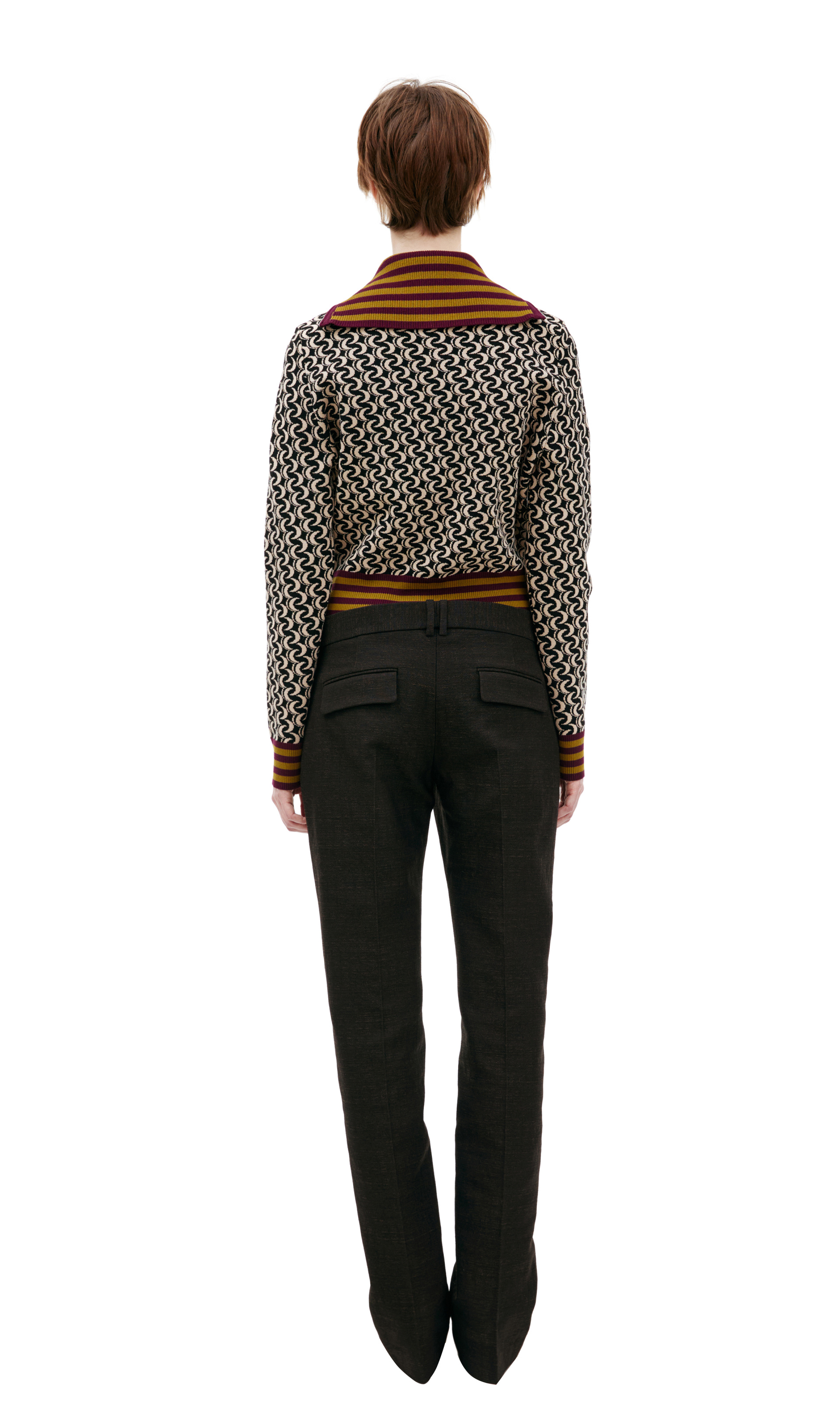 The Row Straight trousers with arrows