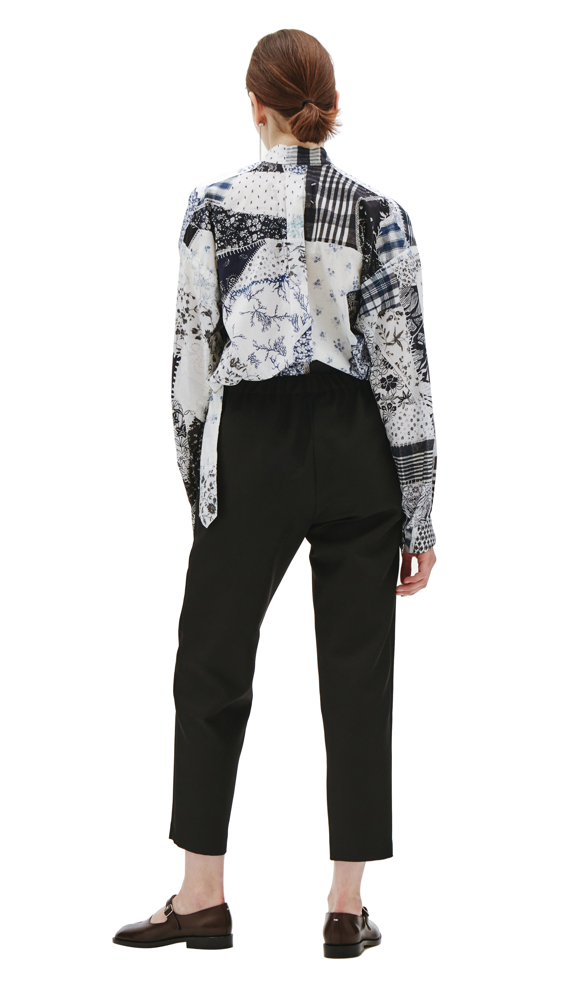 Comme des Garcons CdG Black Polyester Trousers