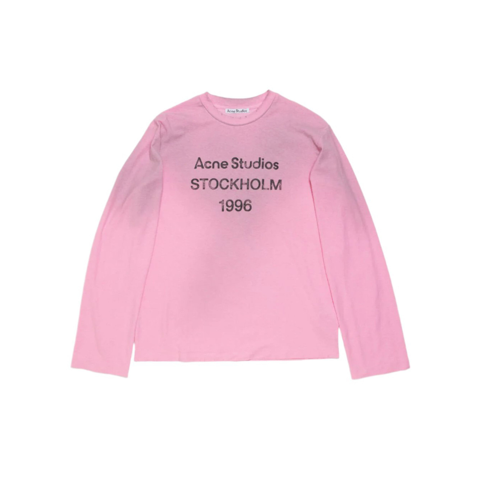 Acne Studios Logo Long Sleeve T-shirt