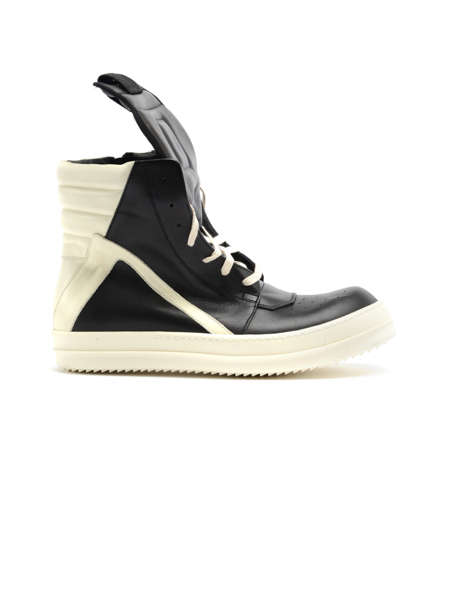 Rick Owens Высокие кожаные кеды
