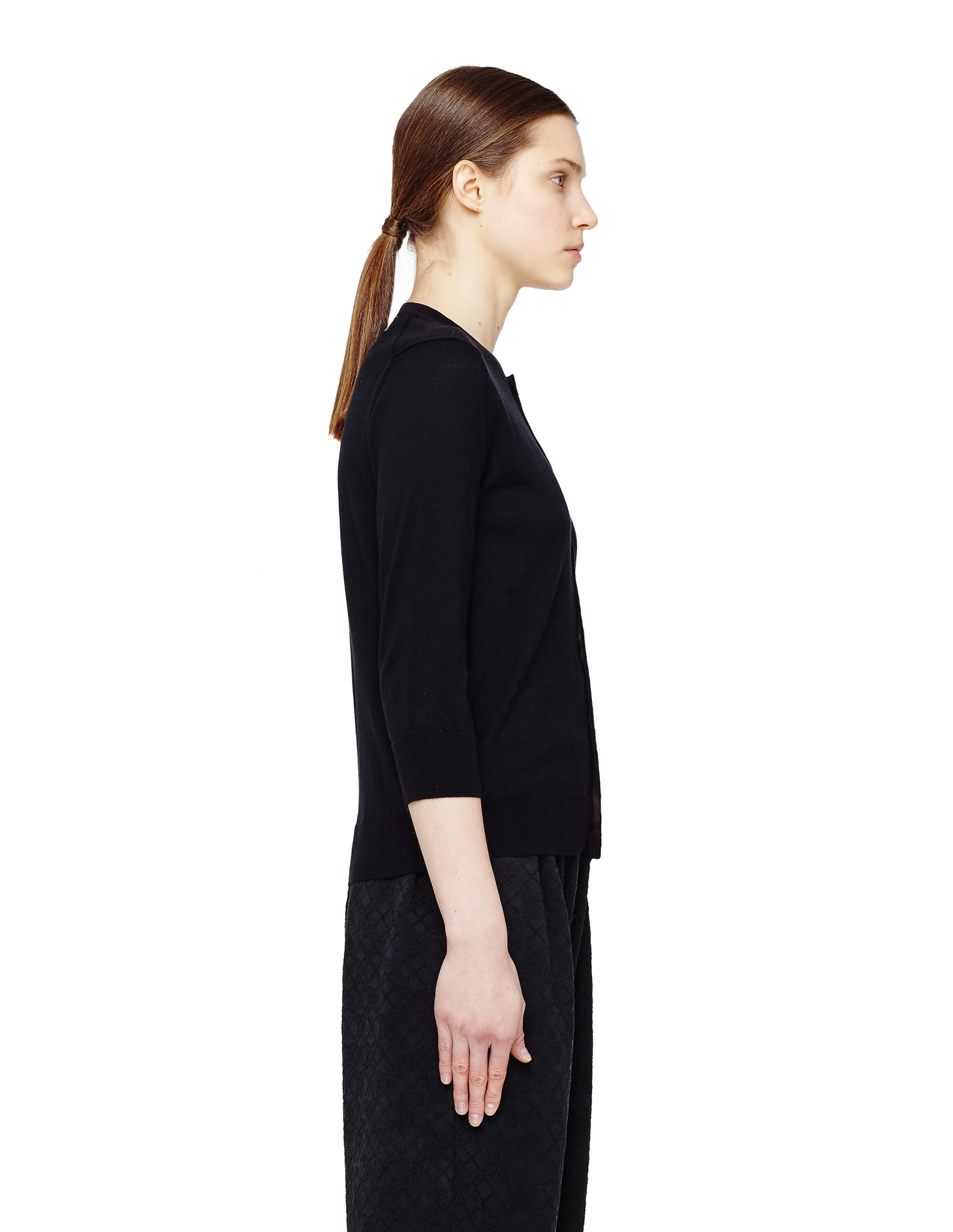 Comme des Garcons CdG 3/4 Sleeve Cardigan