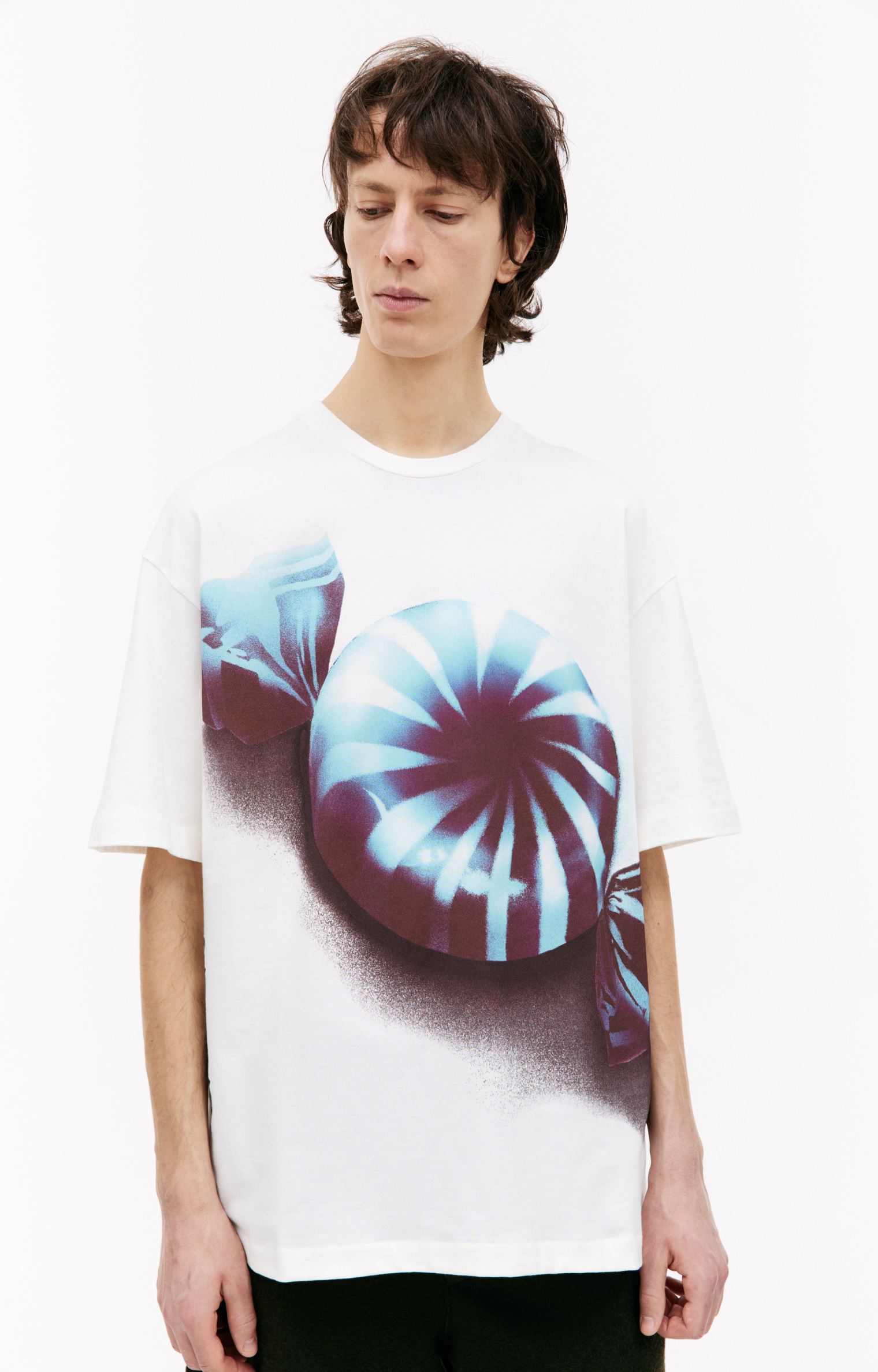 Jil Sander White printed t-shirt