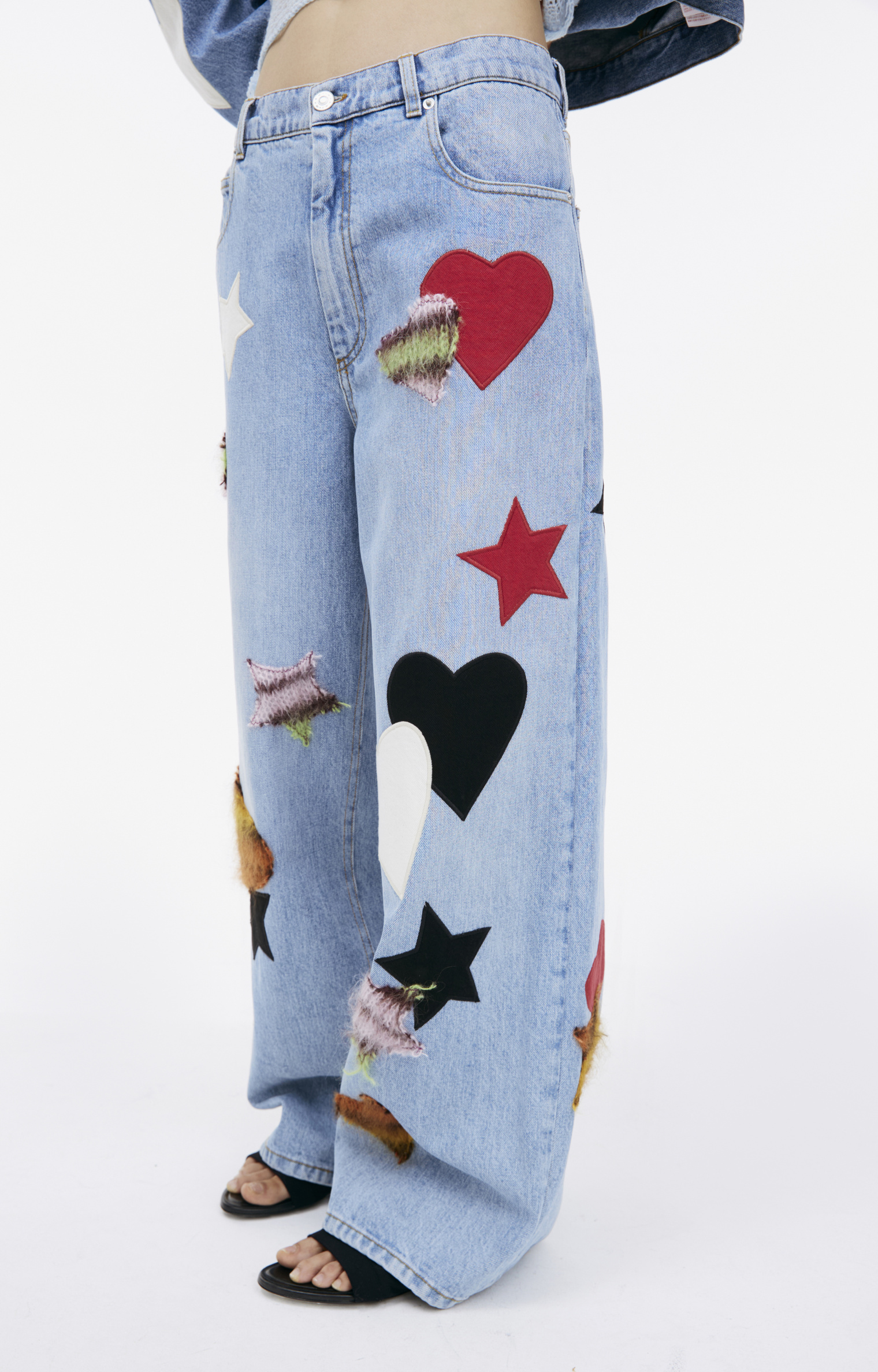 Marni Denim jacket with patches