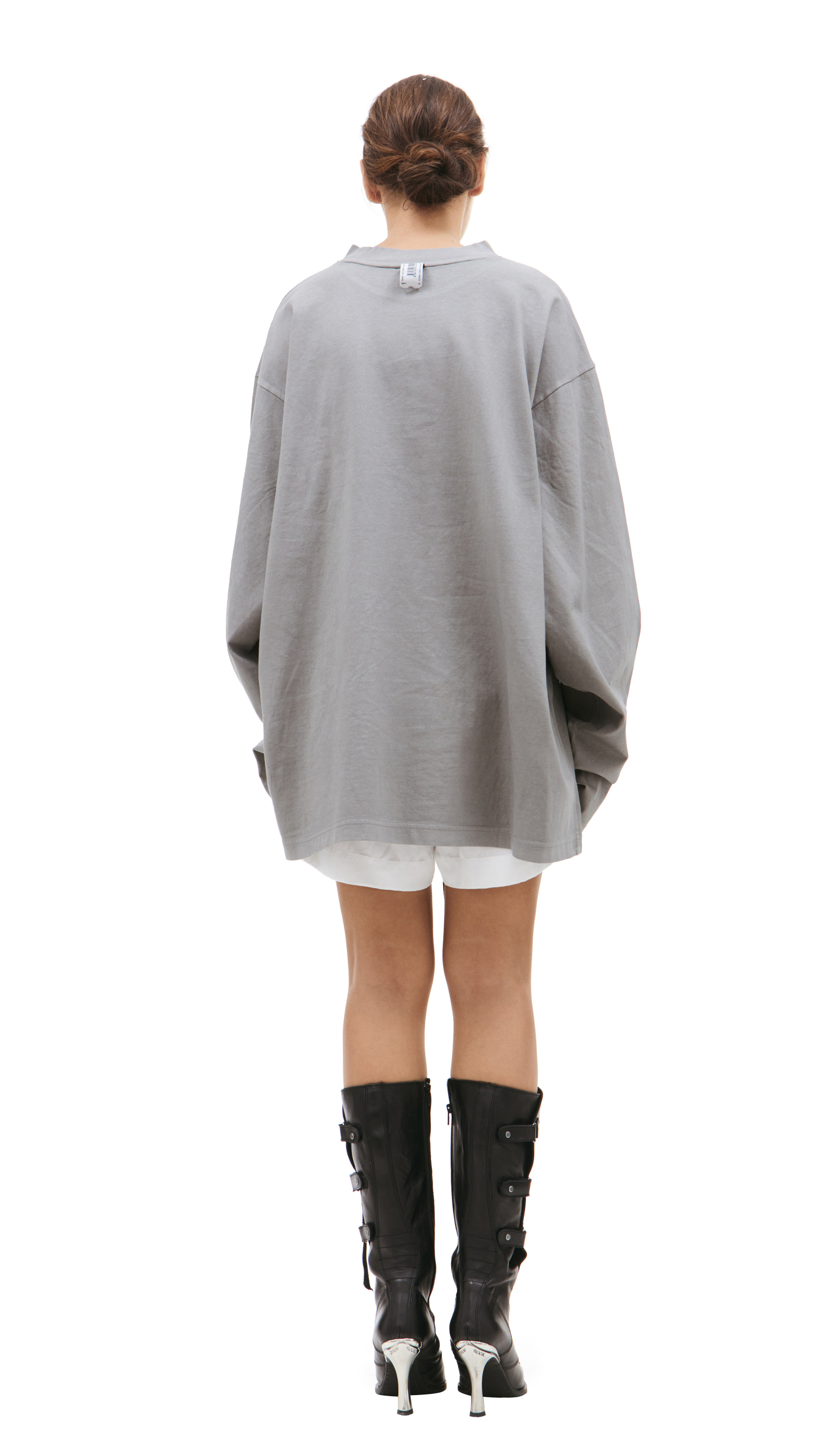 PROTOTYPES Grey cotton longsleeve