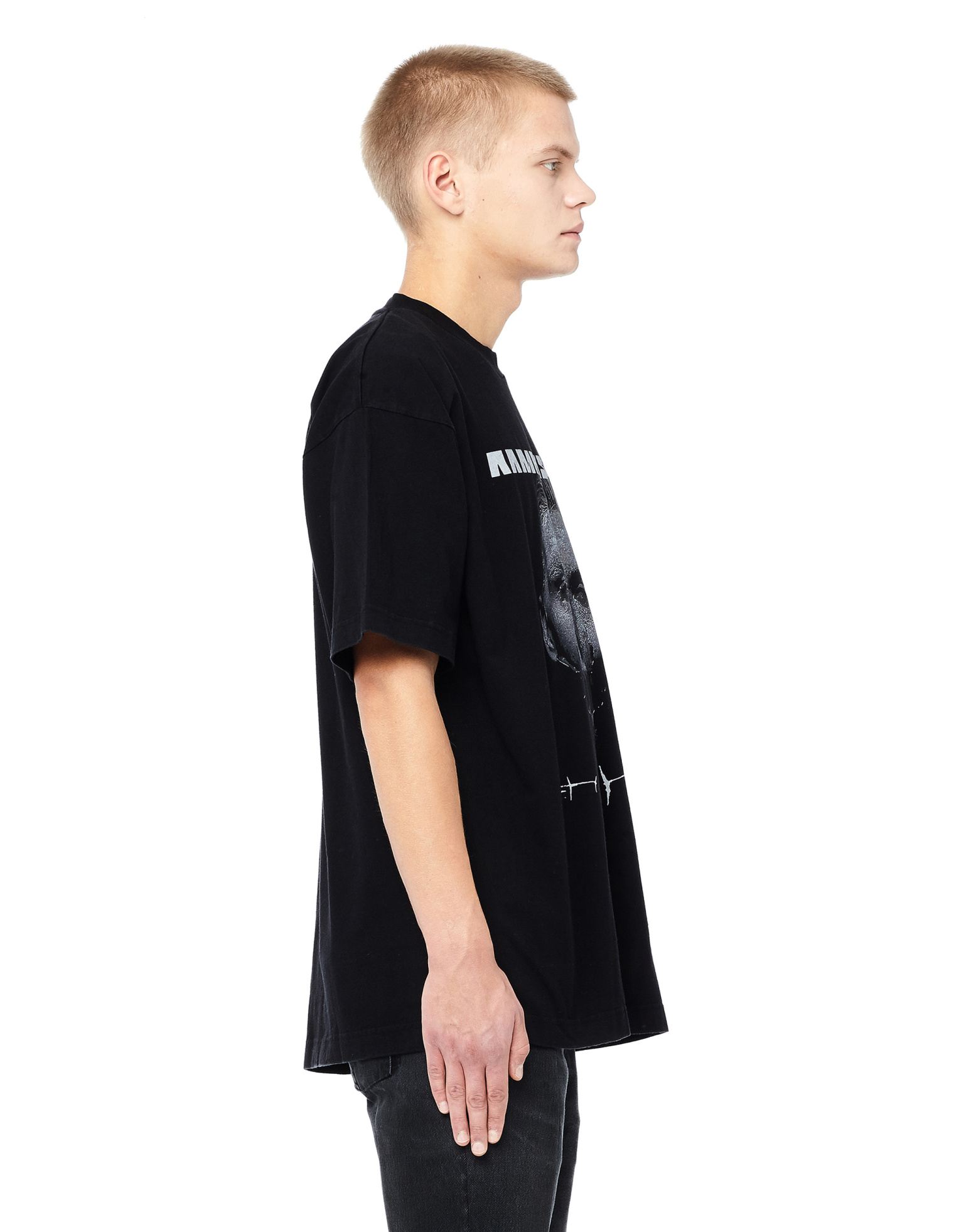 VETEMENTS Футболка с принтом Rammstein