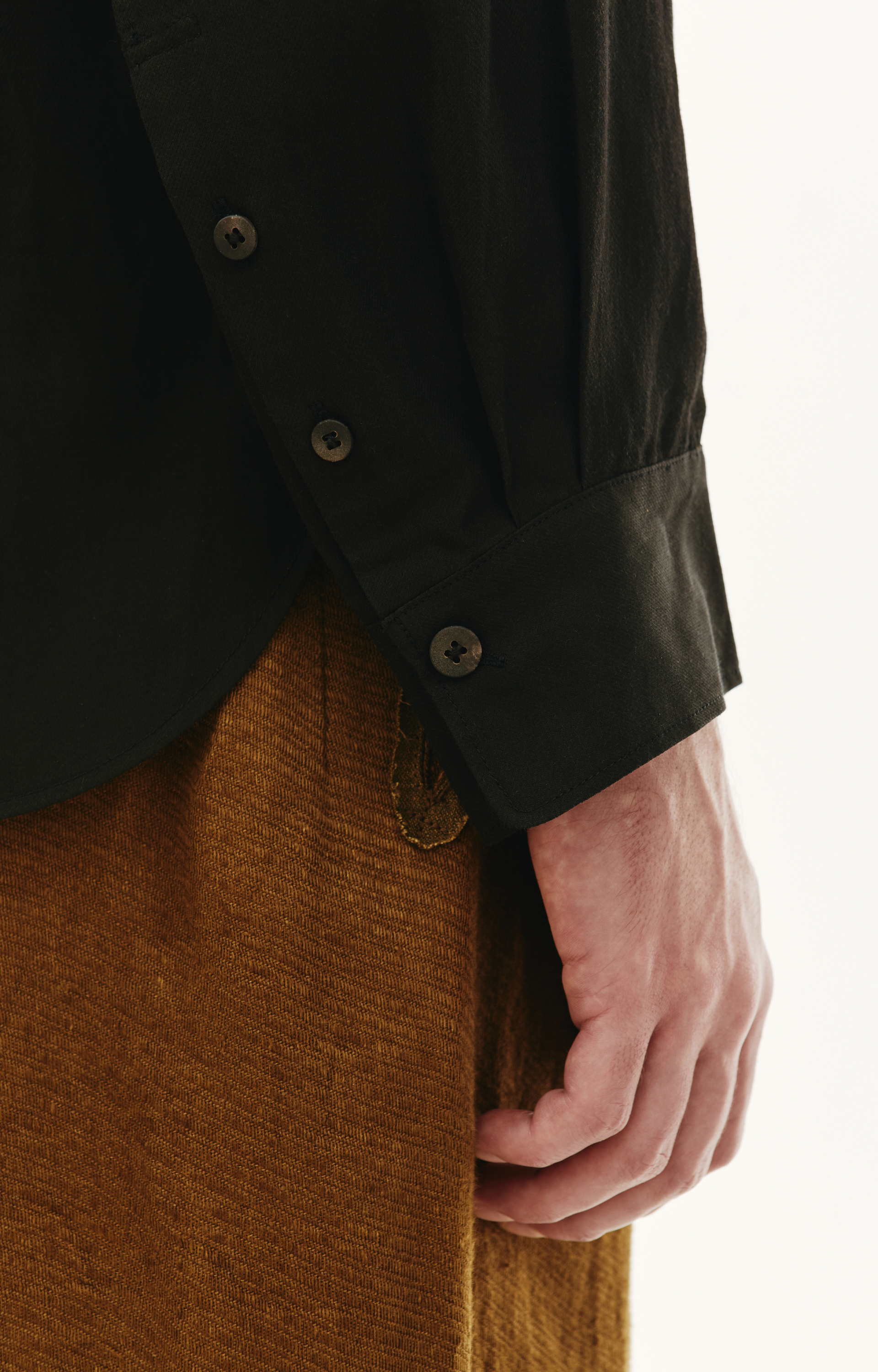 Ziggy Chen Black regular fit shirt