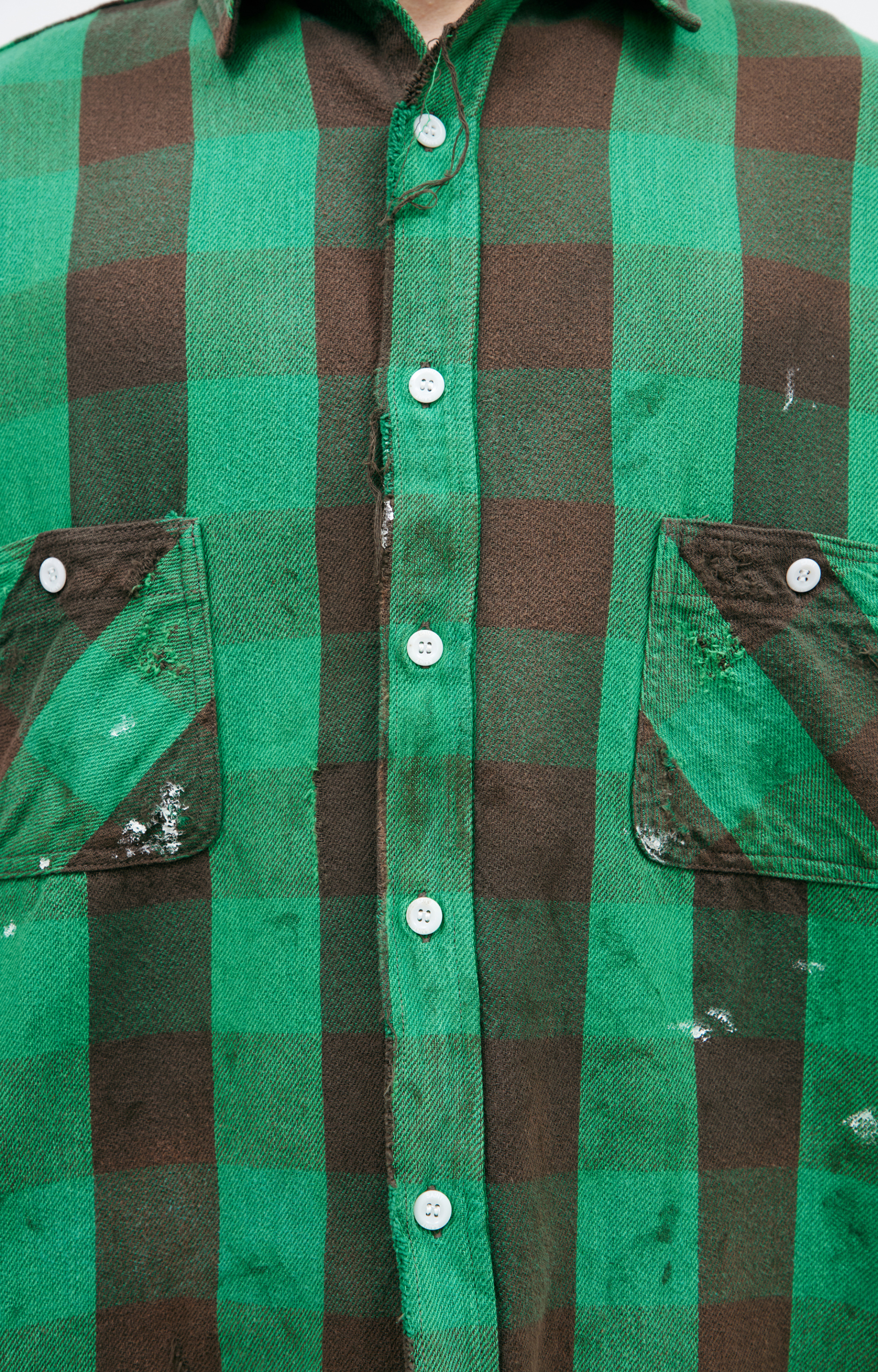 Saint Mxxxxxx Oversize plaid shirt