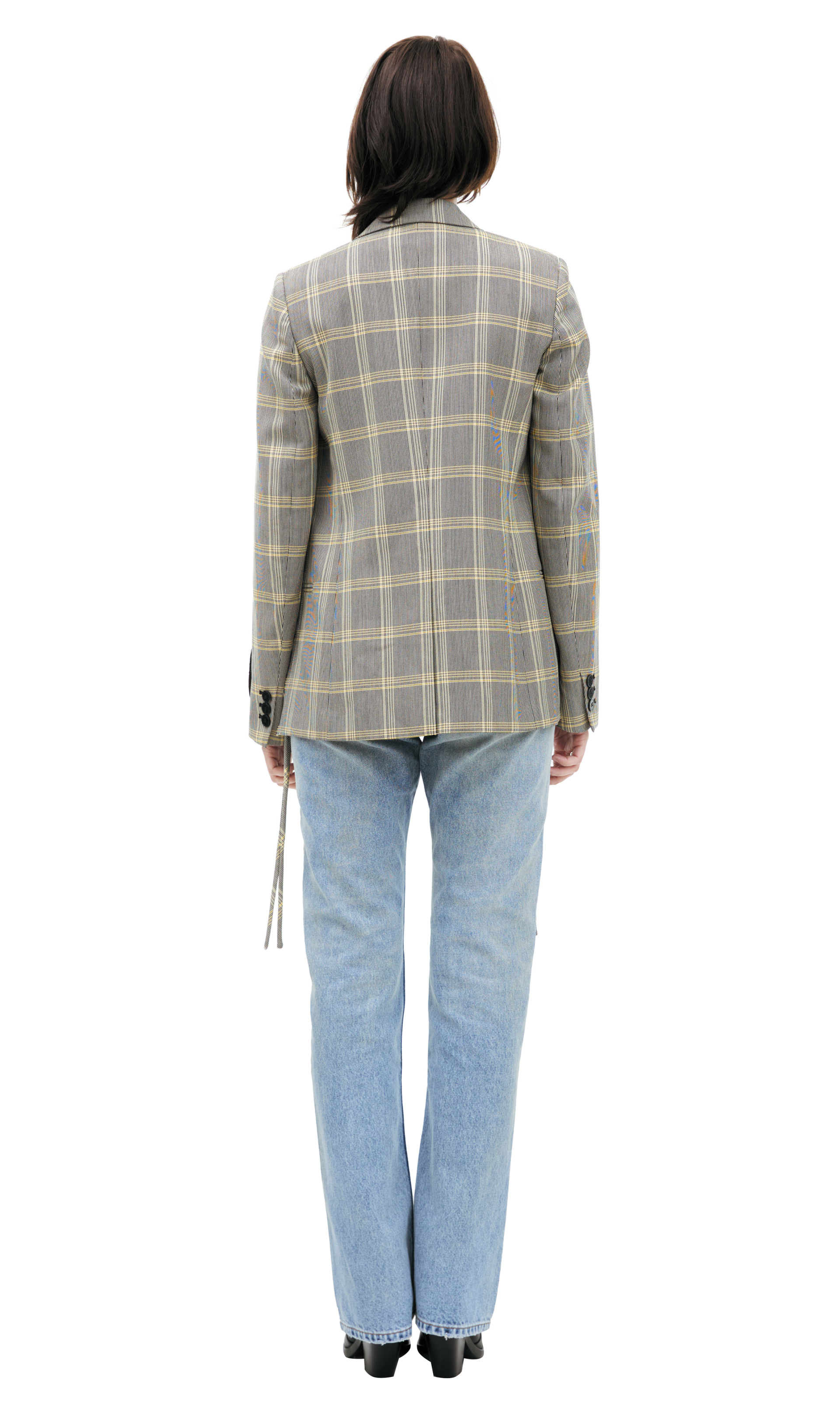 Marni Wool plaid blazer