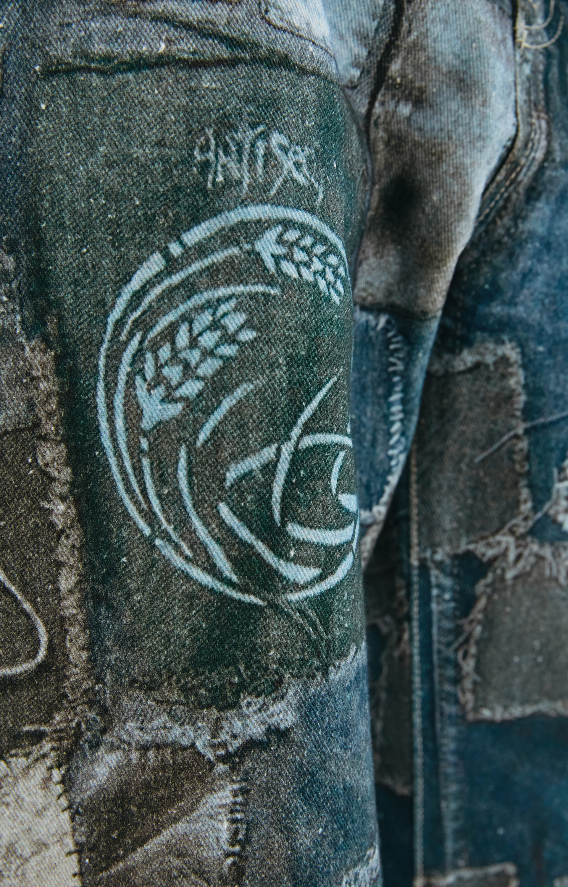 Doublet Photo print jeans