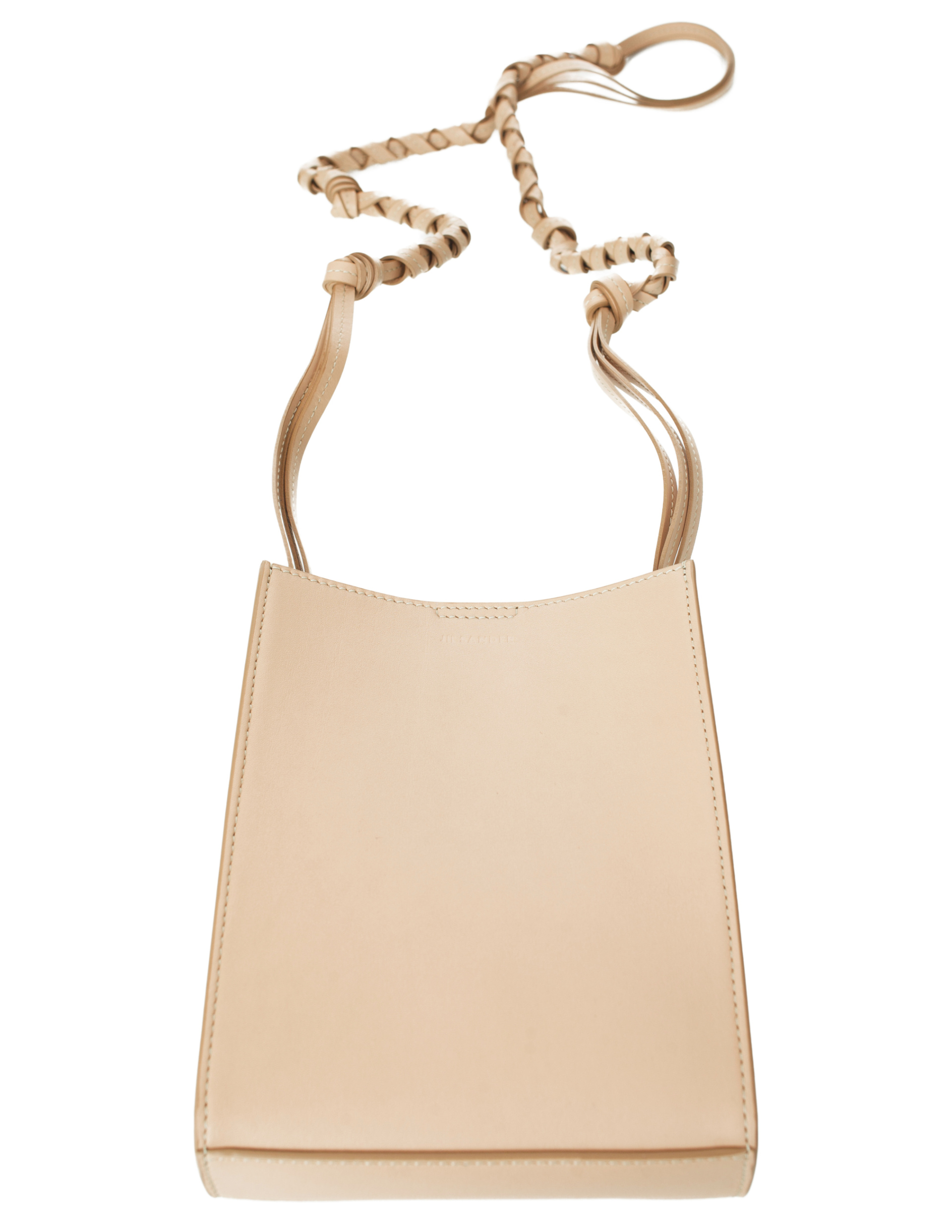 Jil Sander Tangle small leather bag