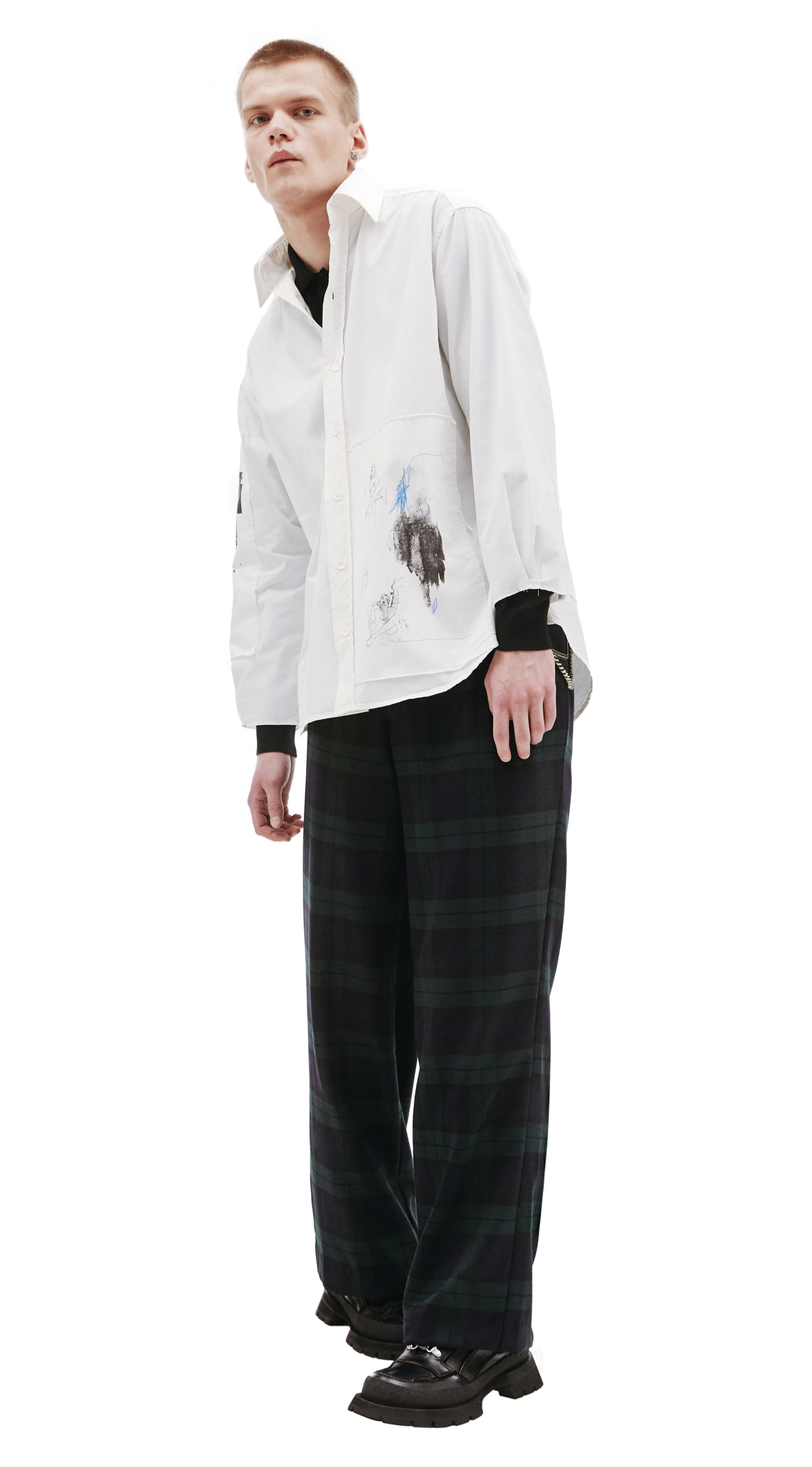 Enfants Riches Deprimes ERD X SV Shirt With Patches