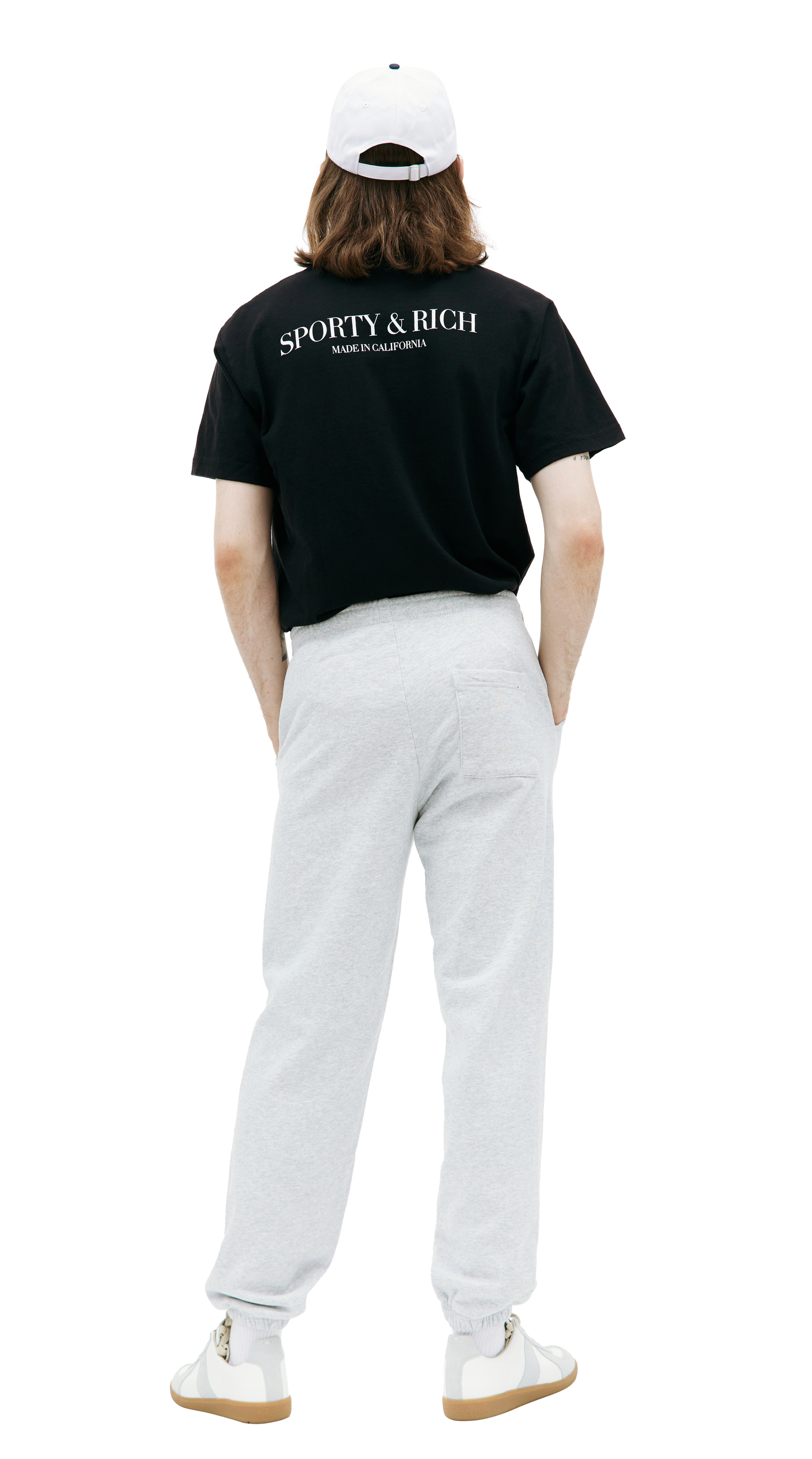 SPORTY & RICH Cotton printed sweatpants