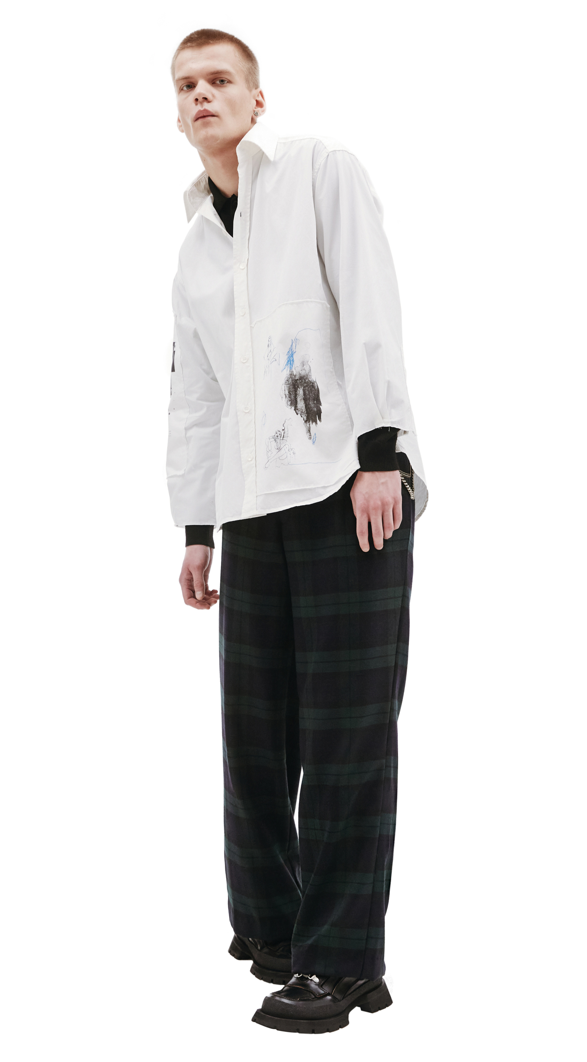 Enfants Riches Déprimés ERD X SV Shirt With Patches