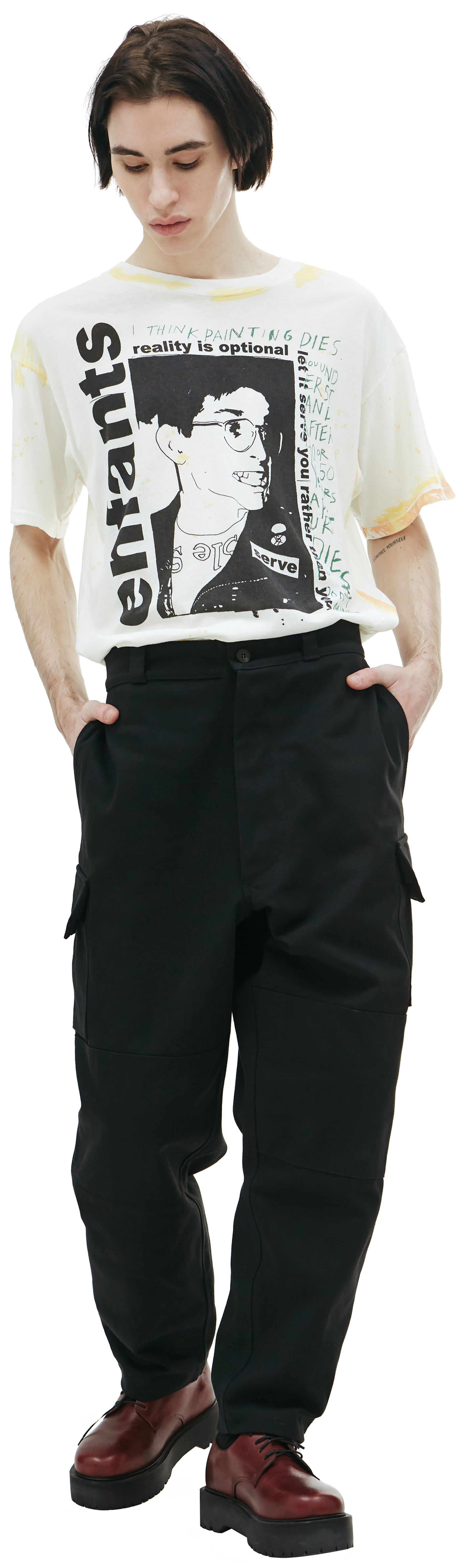 Enfants Riches Déprimés Black cargo trousers