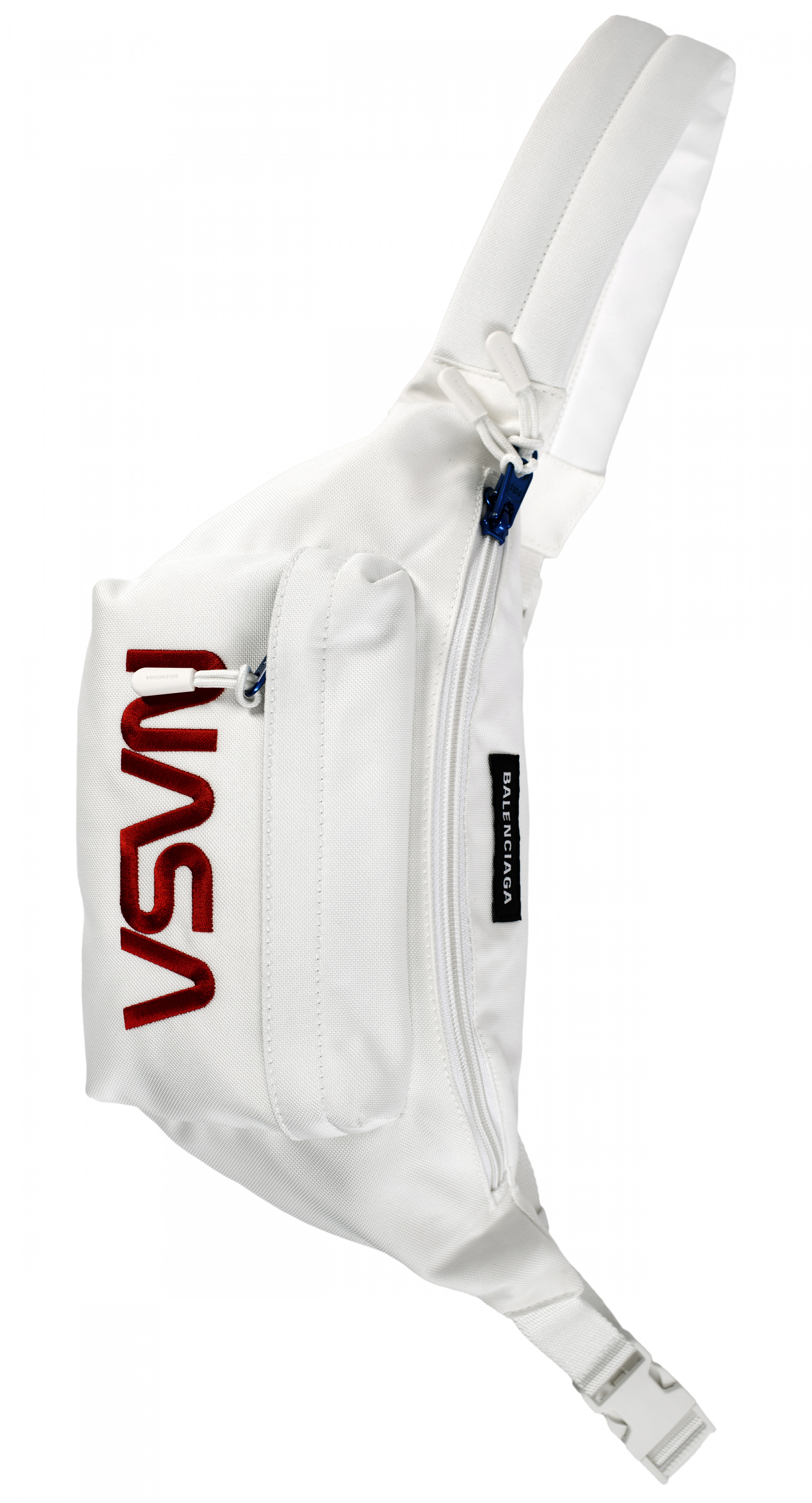 Balenciaga White Space Beltpack Bag NASA