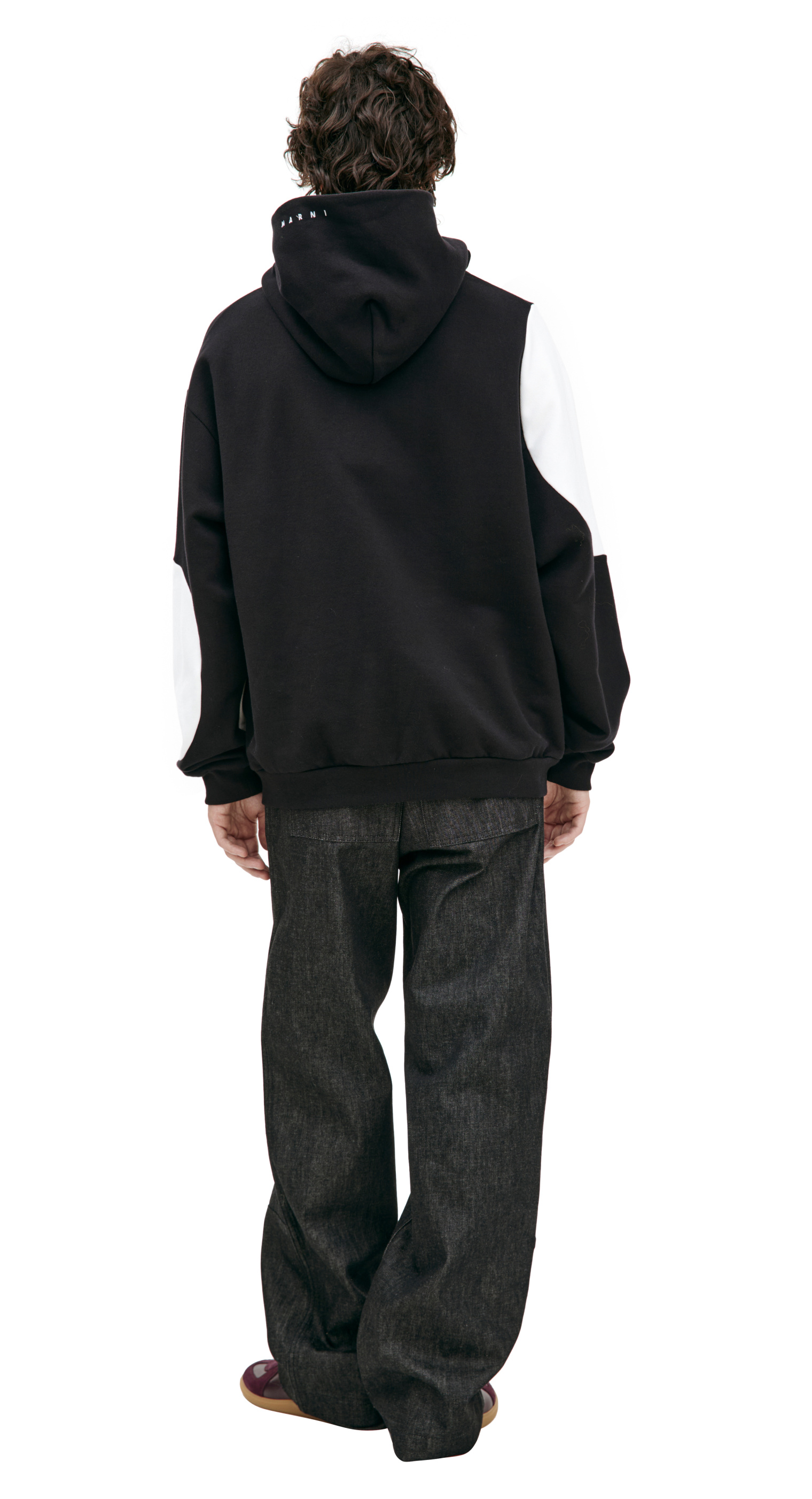 Marni Oversize monoprint hoodie