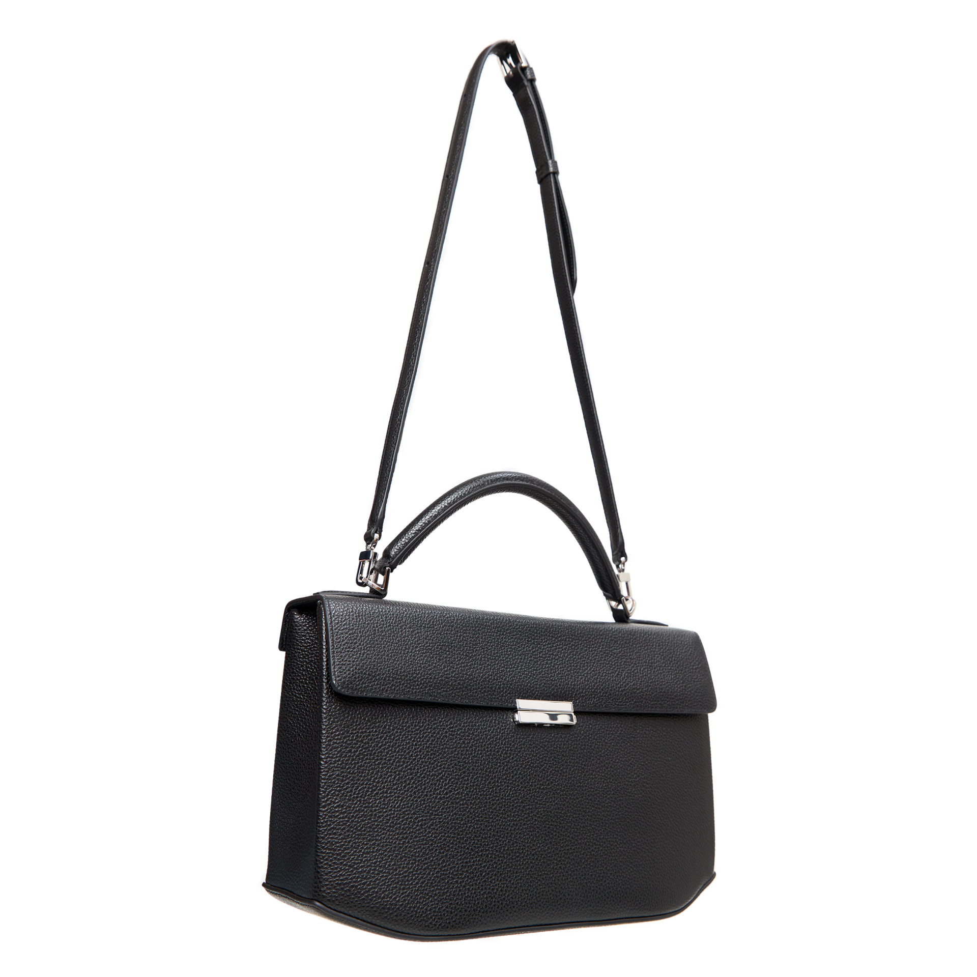 TOTEME Black leather bag