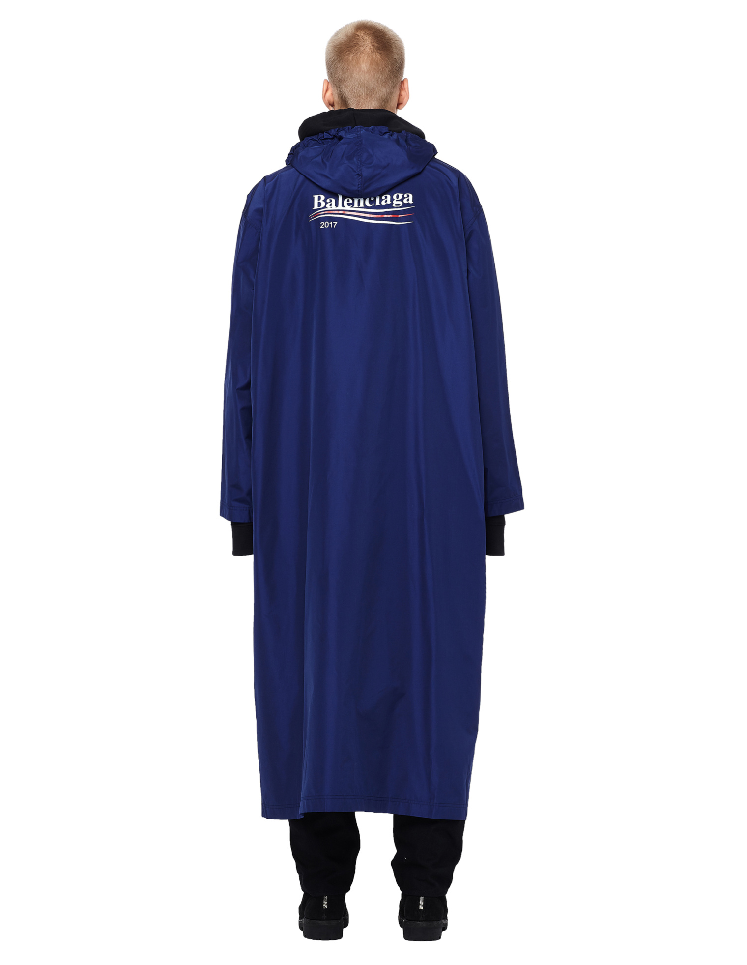 Balenciaga Logo raincoat
