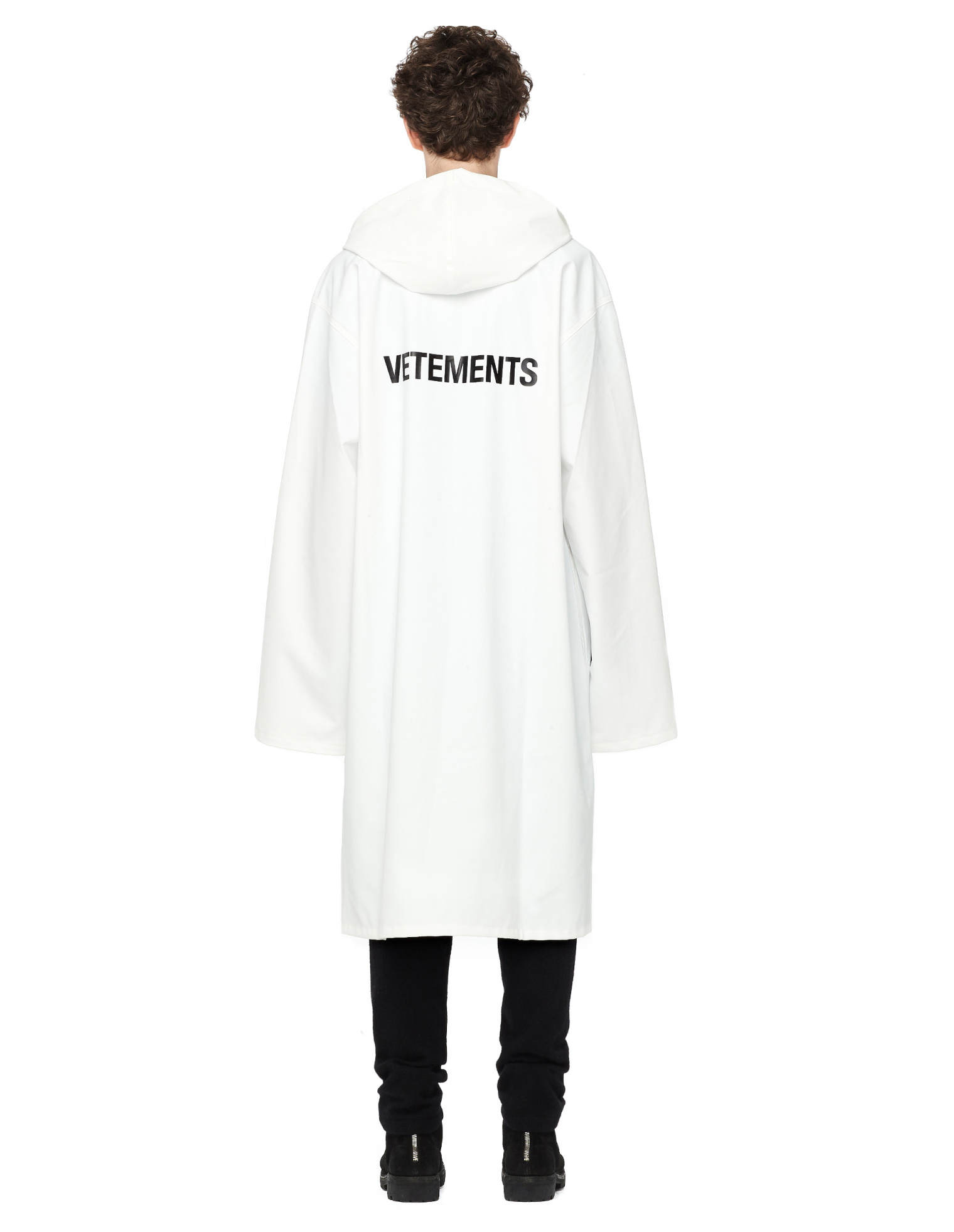 VETEMENTS Raincoat with Logo