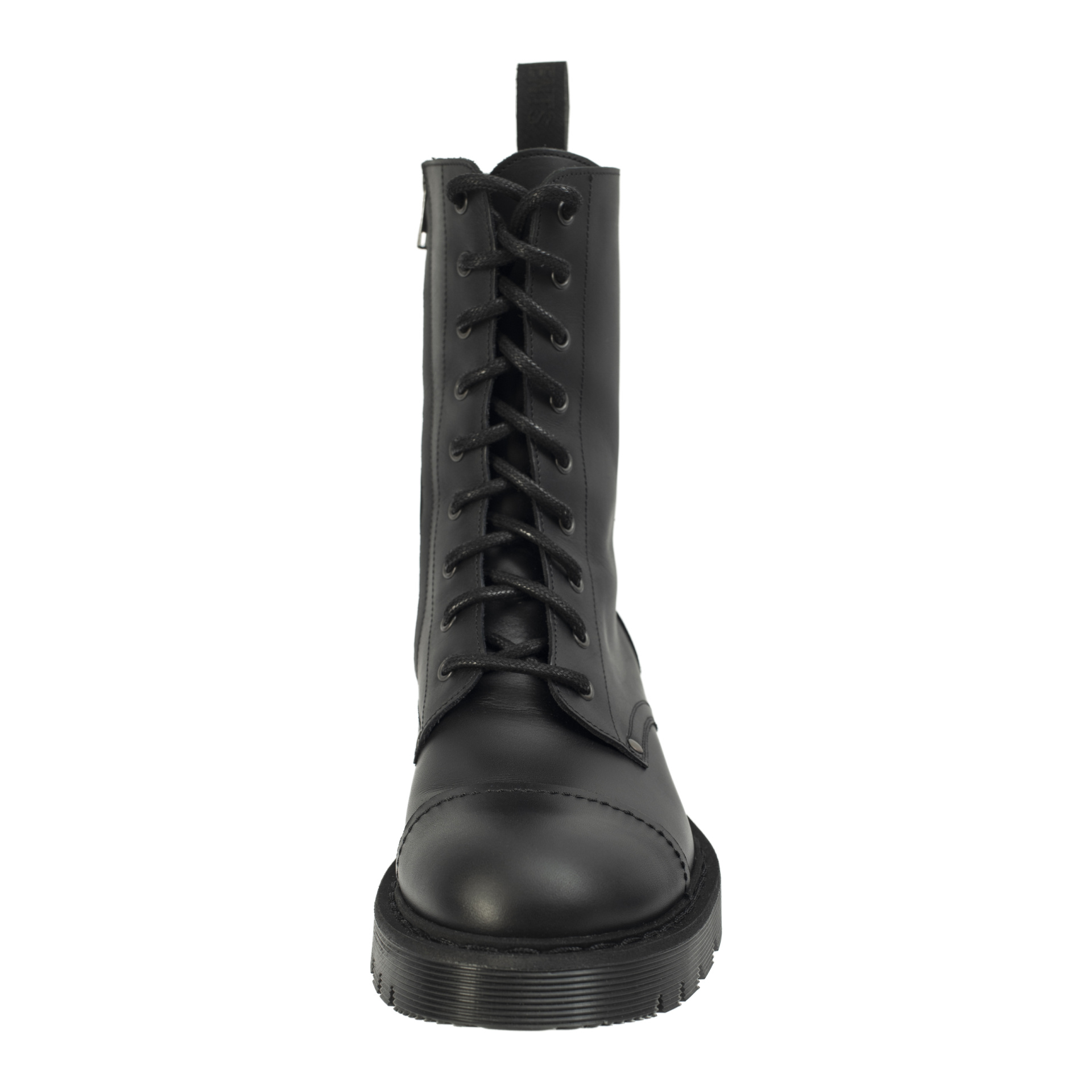 VETEMENTS Lace-up logo military boots